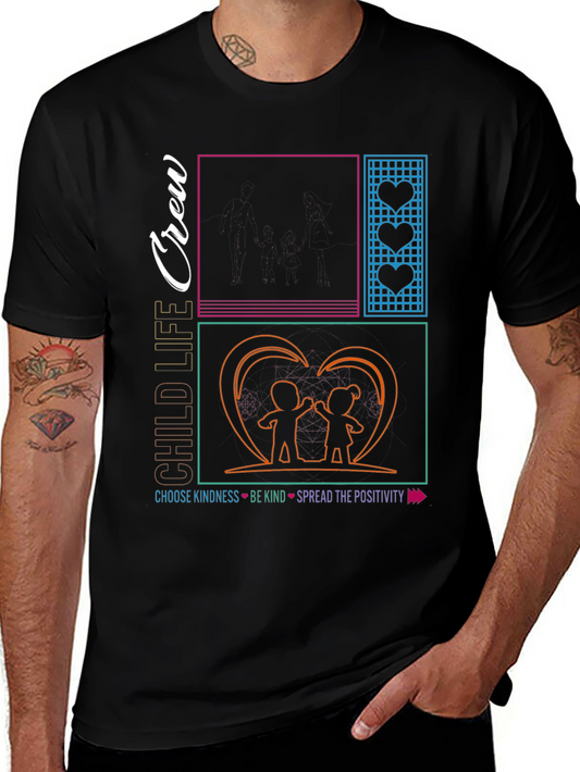 Child Life Crew Graphic Tee - Spread Positivity