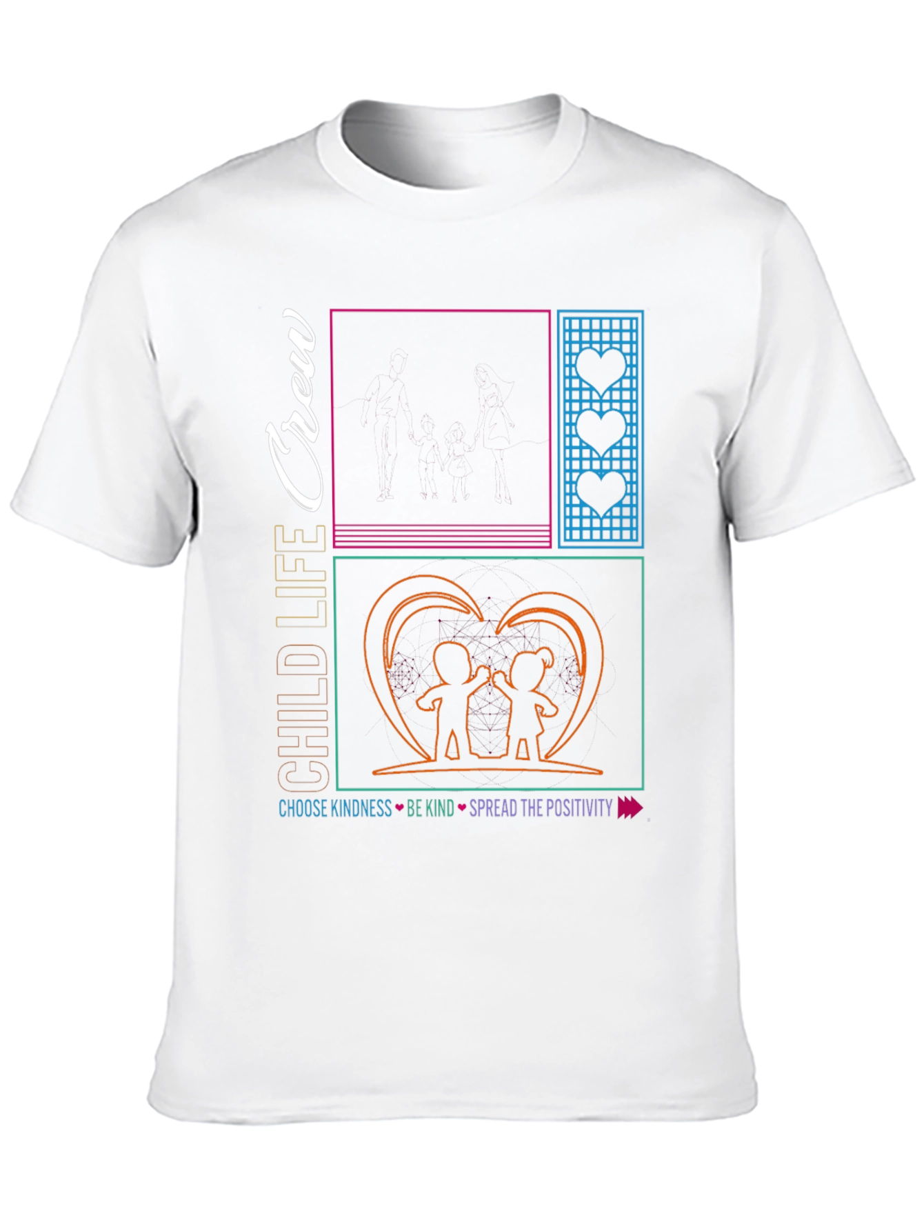 Child Life Crew Graphic Tee - Spread Positivity