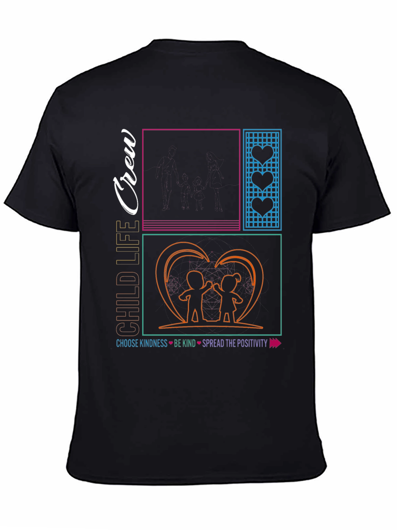 Child Life Crew Graphic Tee - Spread Positivity