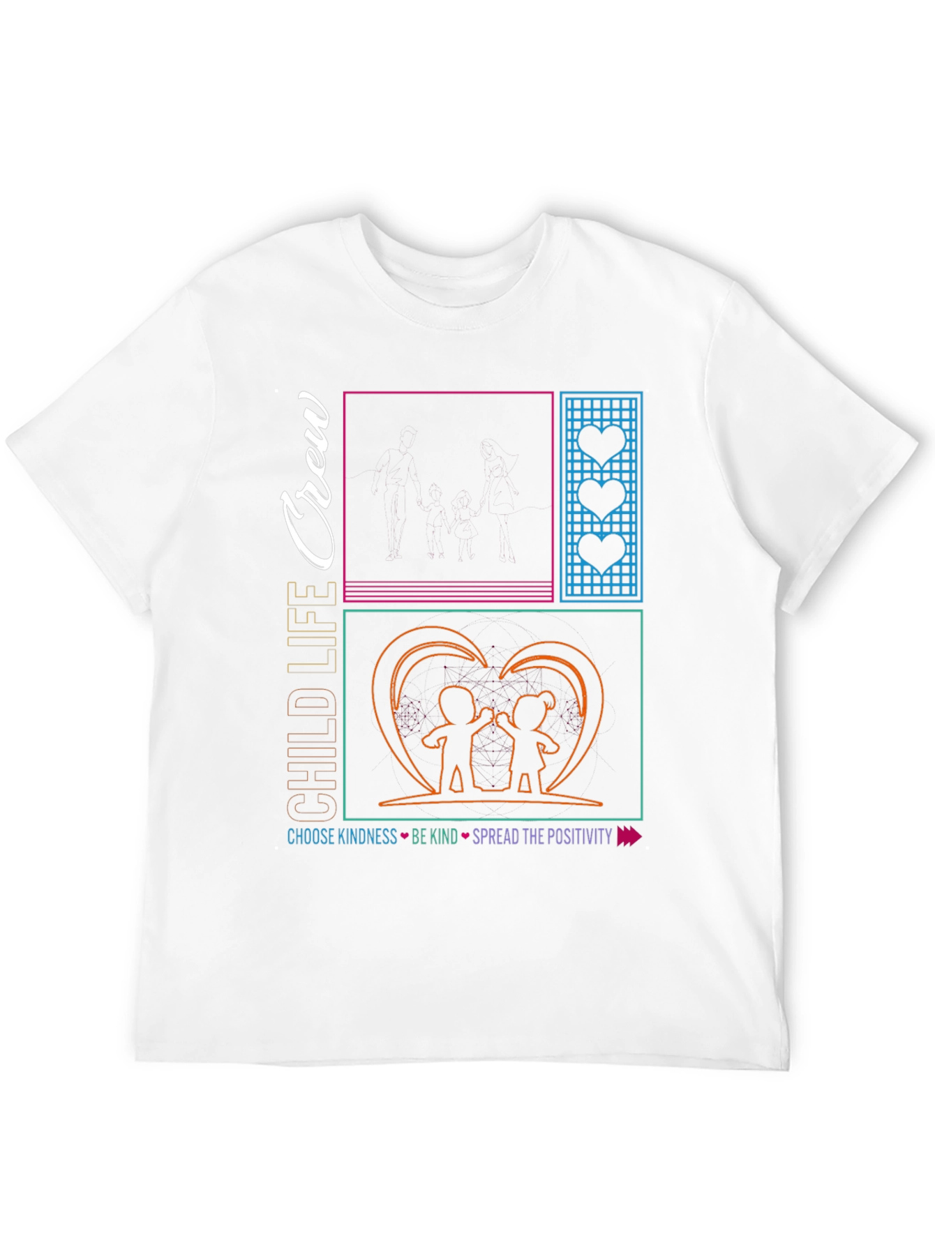 Child Life Crew Graphic Tee - Spread Positivity