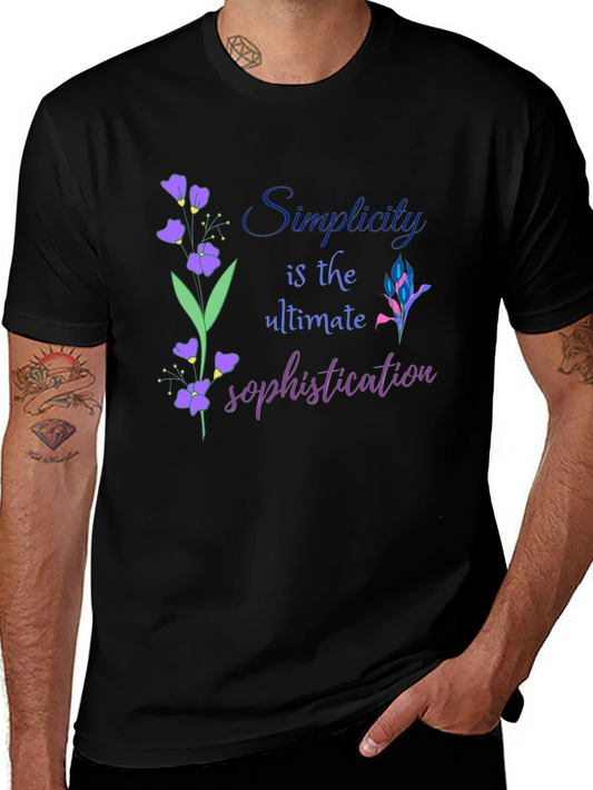 Simplicity is Sophistication Graphic Tee