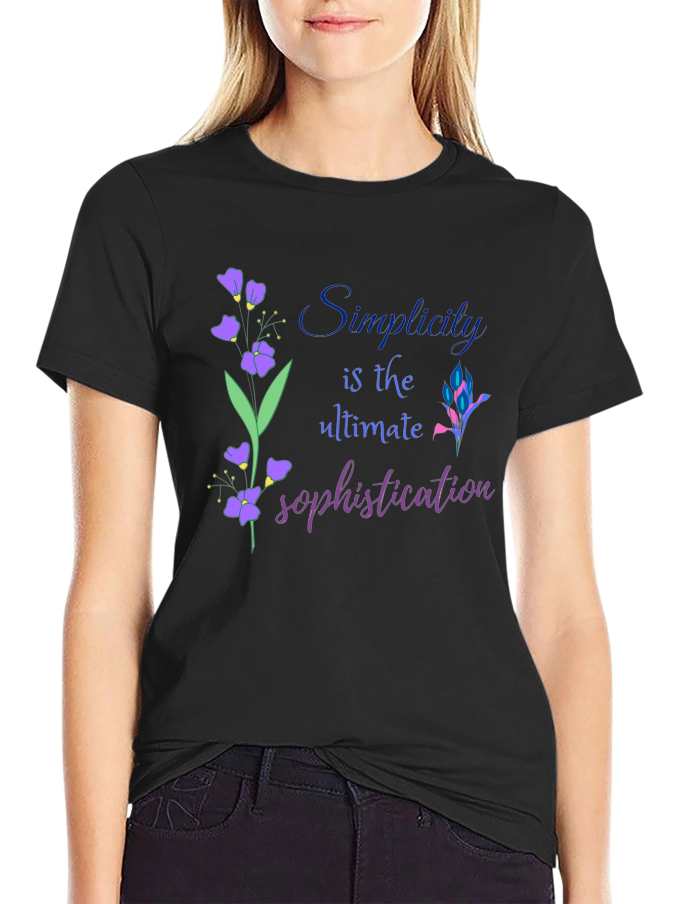 Simplicity is Sophistication Graphic Tee