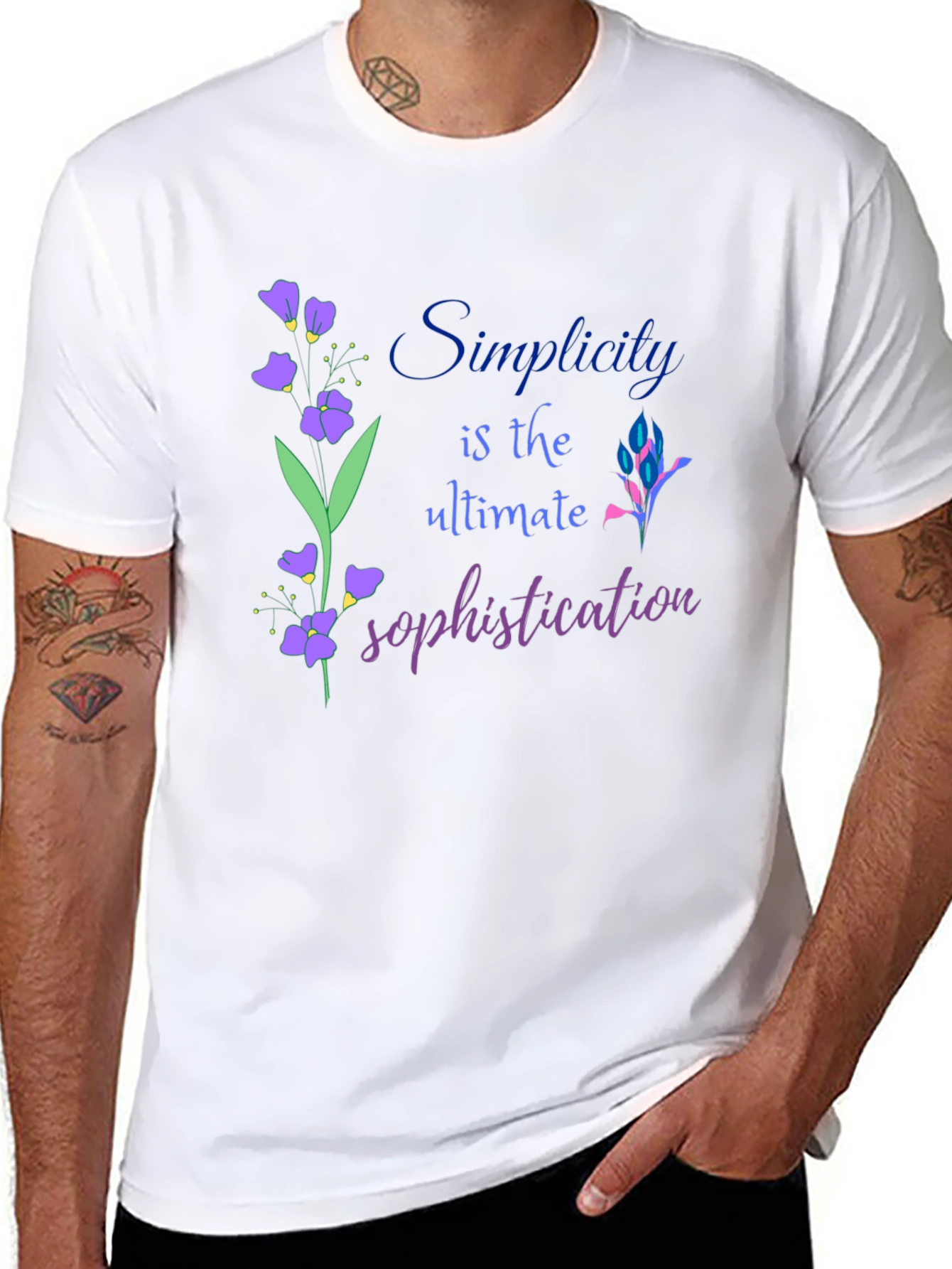 Simplicity is Sophistication Graphic Tee