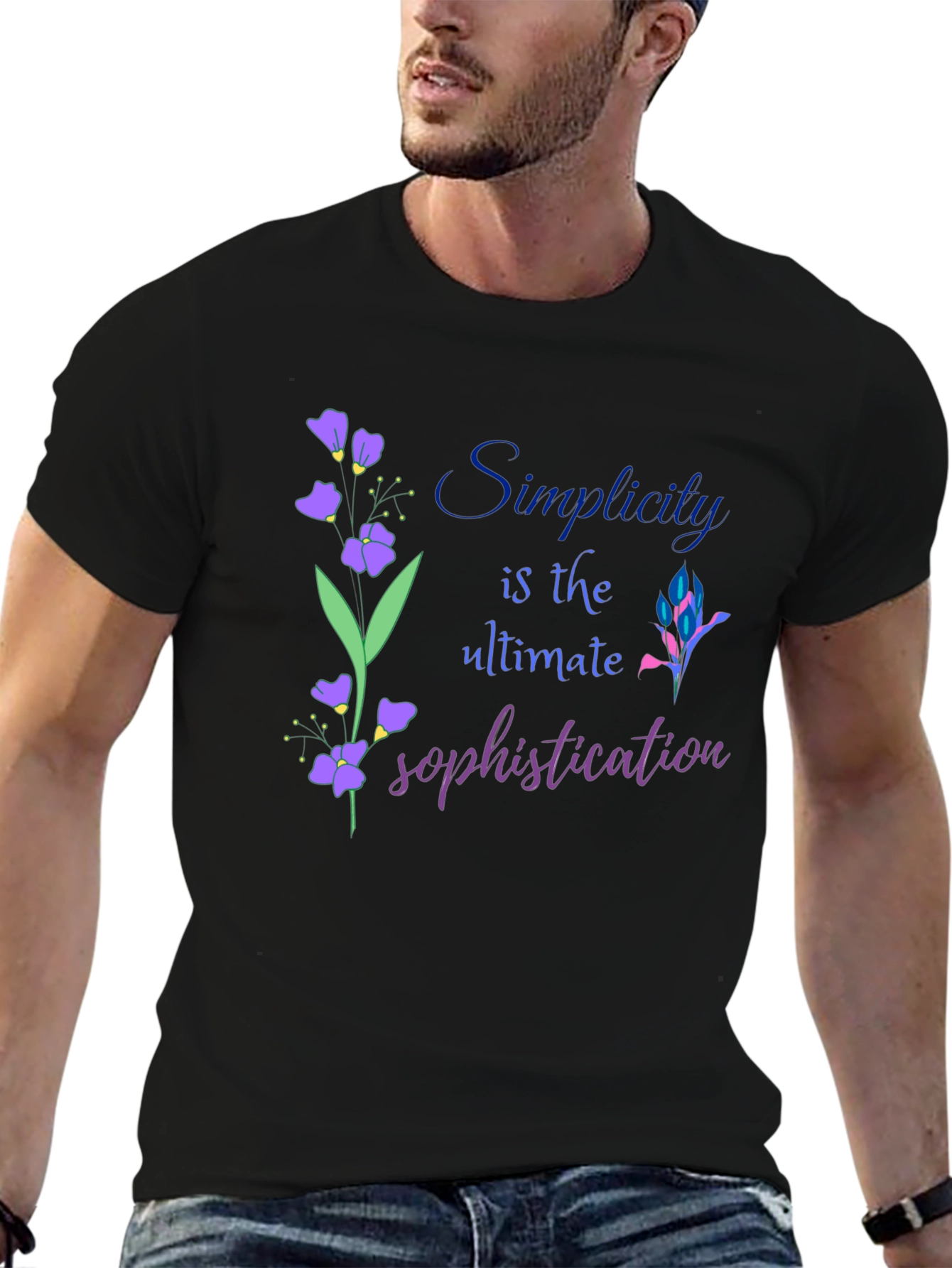 Simplicity is Sophistication Graphic Tee