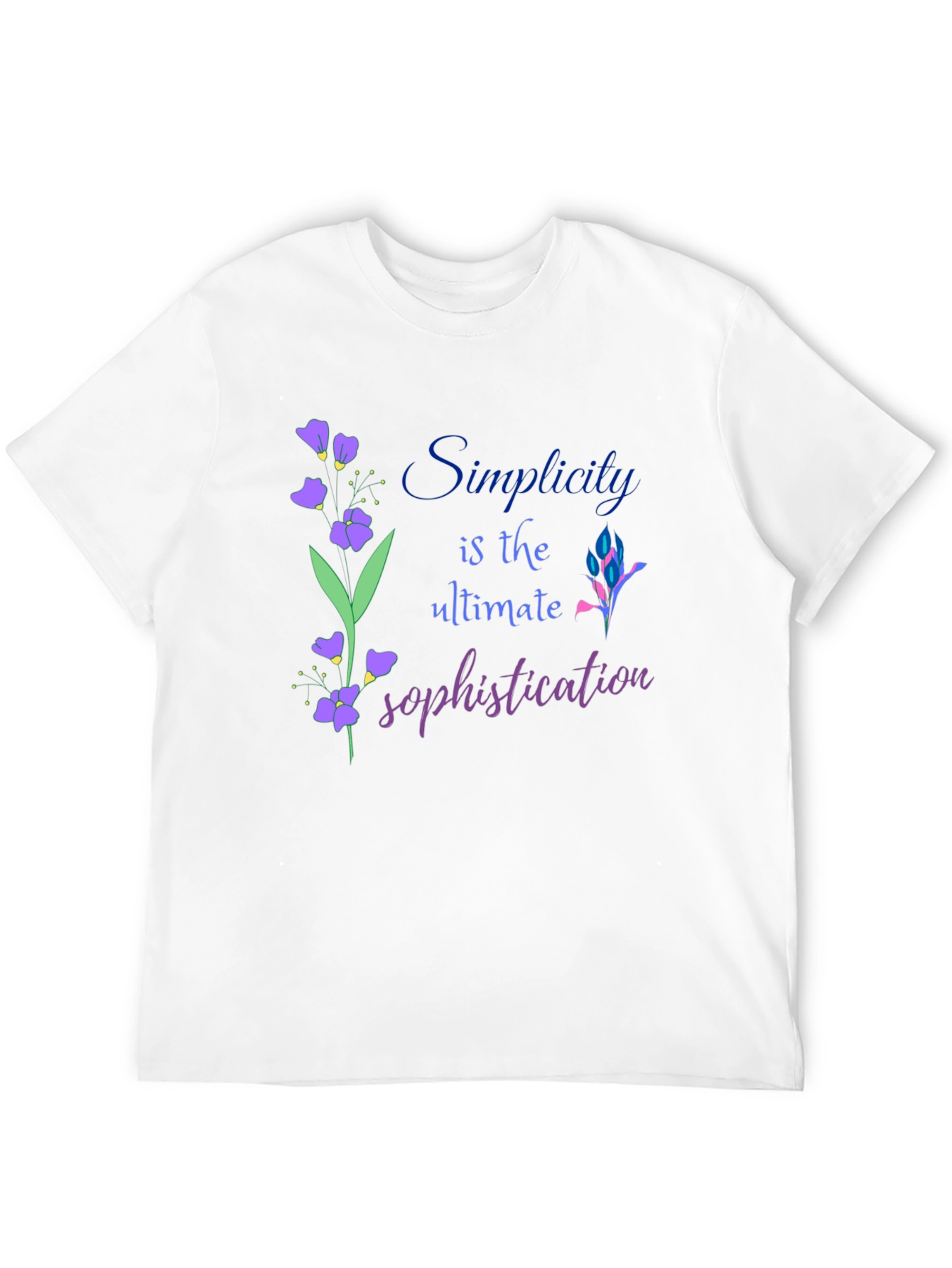 Simplicity is Sophistication Graphic Tee