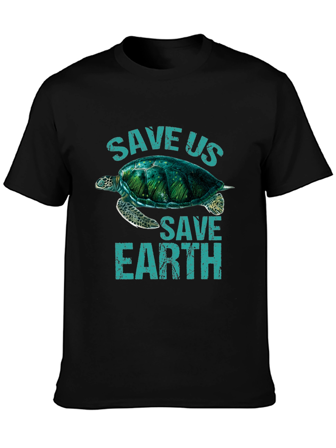 Save the Earth Turtle Graphic Tee