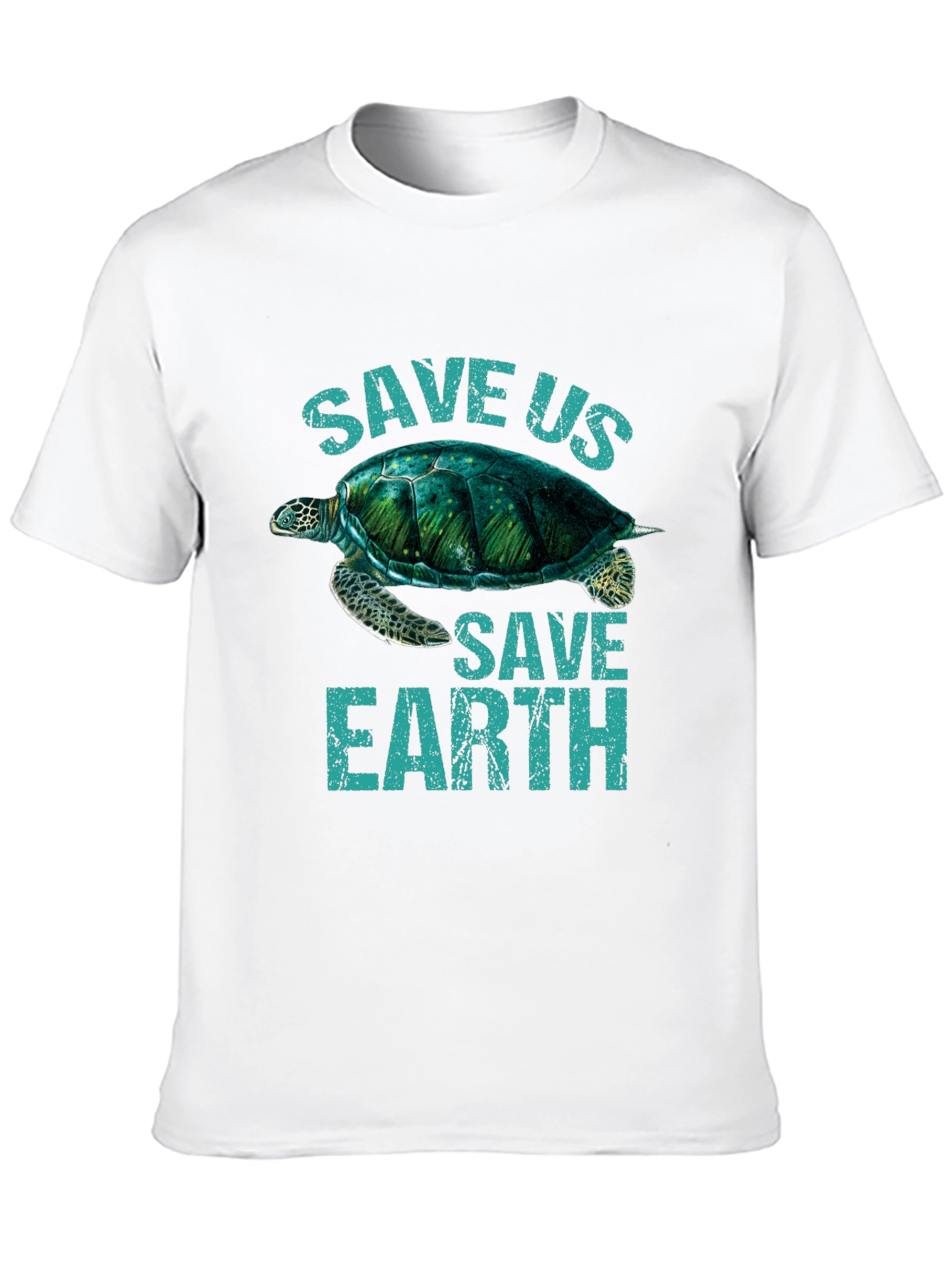 Save the Earth Turtle Graphic Tee