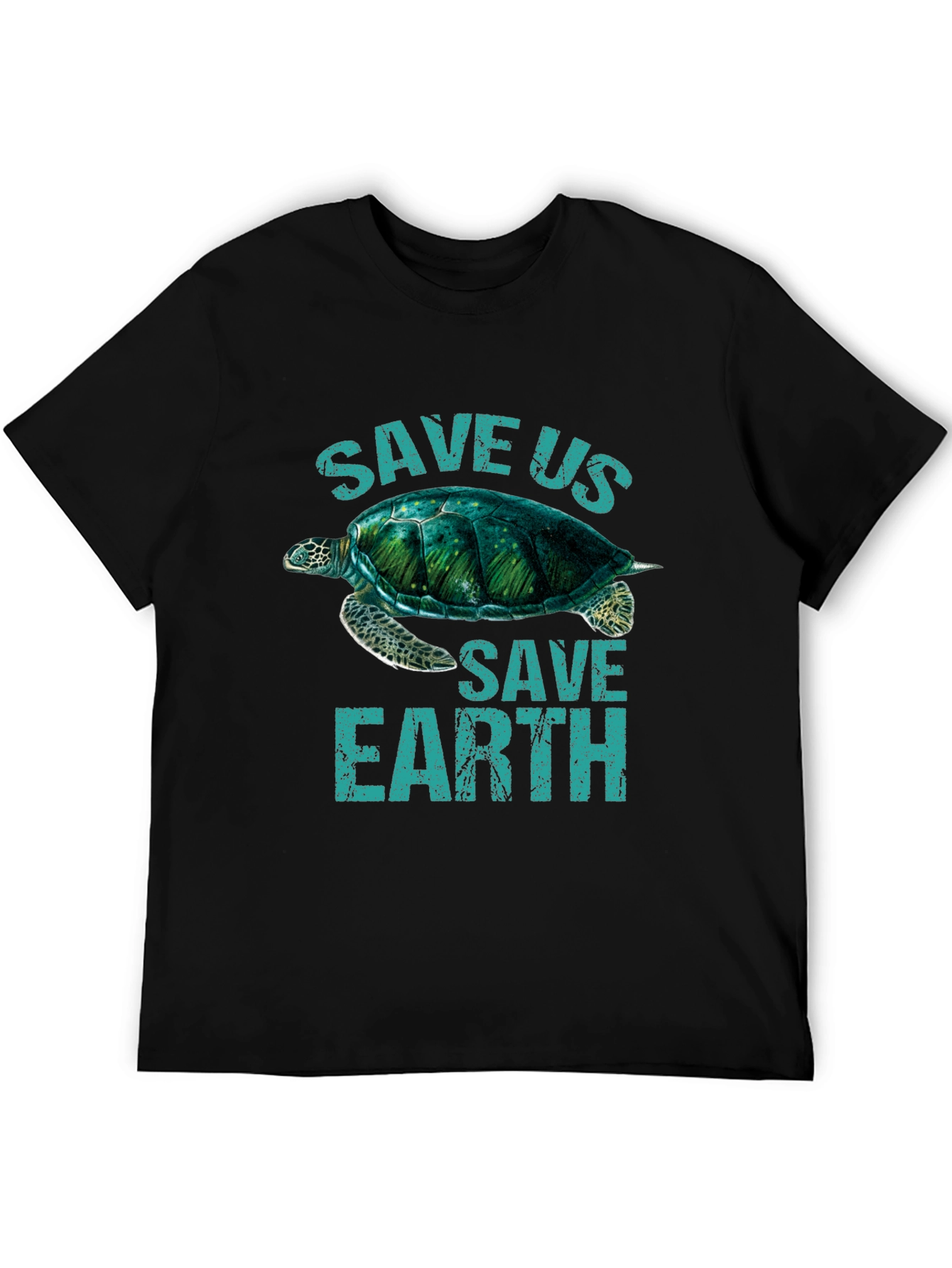 Save the Earth Turtle Graphic Tee