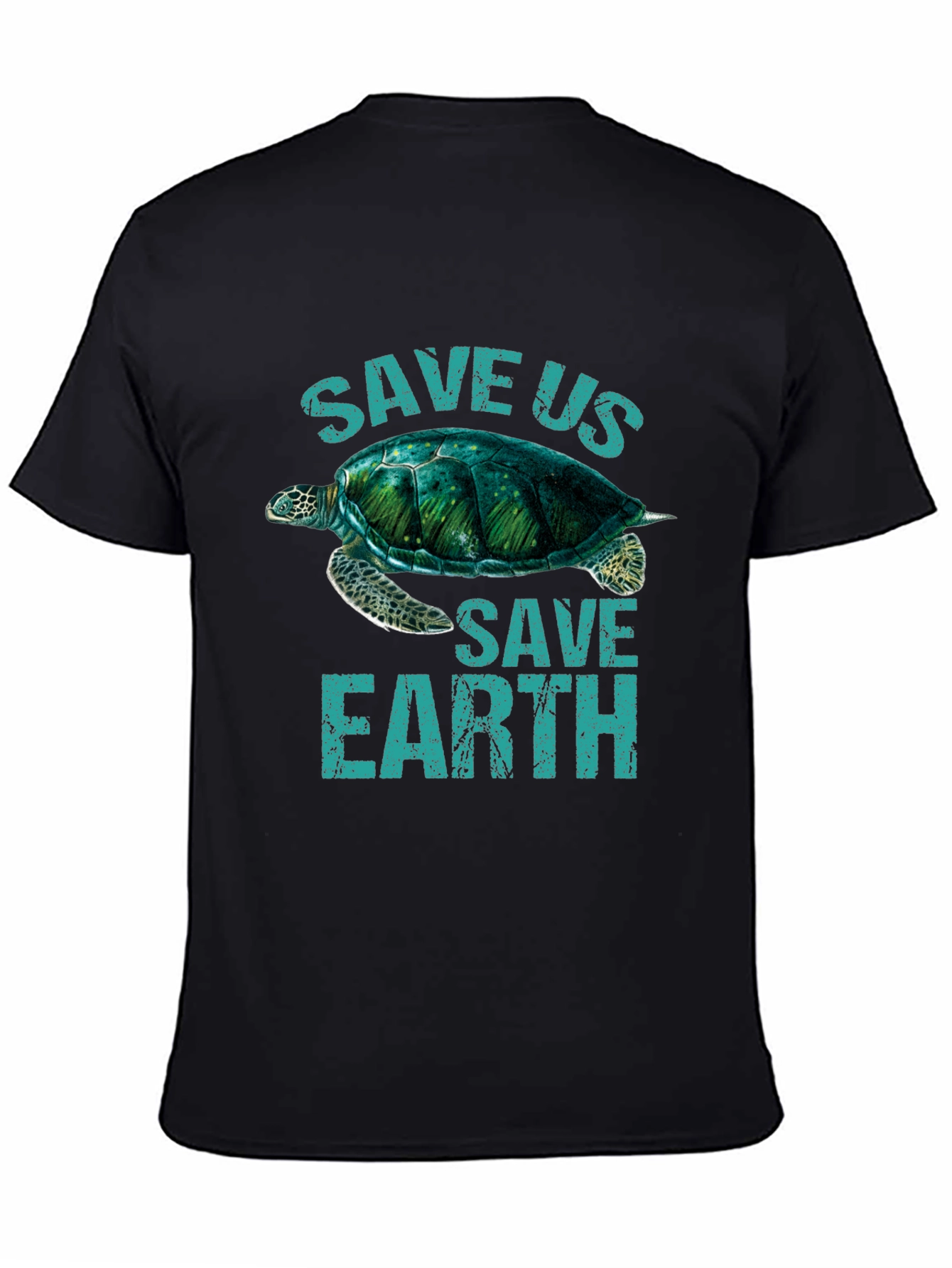 Save the Earth Turtle Graphic Tee