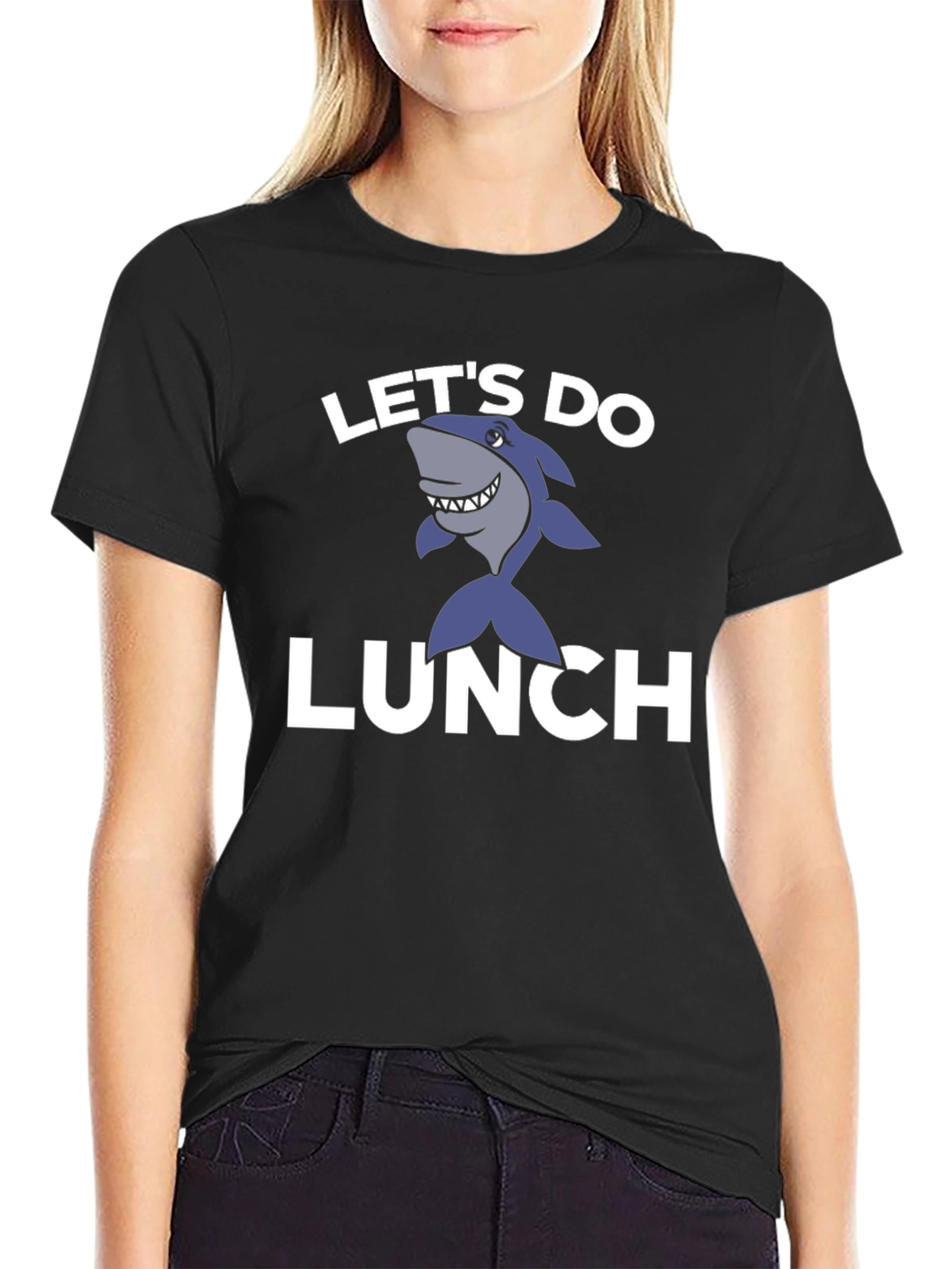 Lets Do Lunch Shark T-Shirt