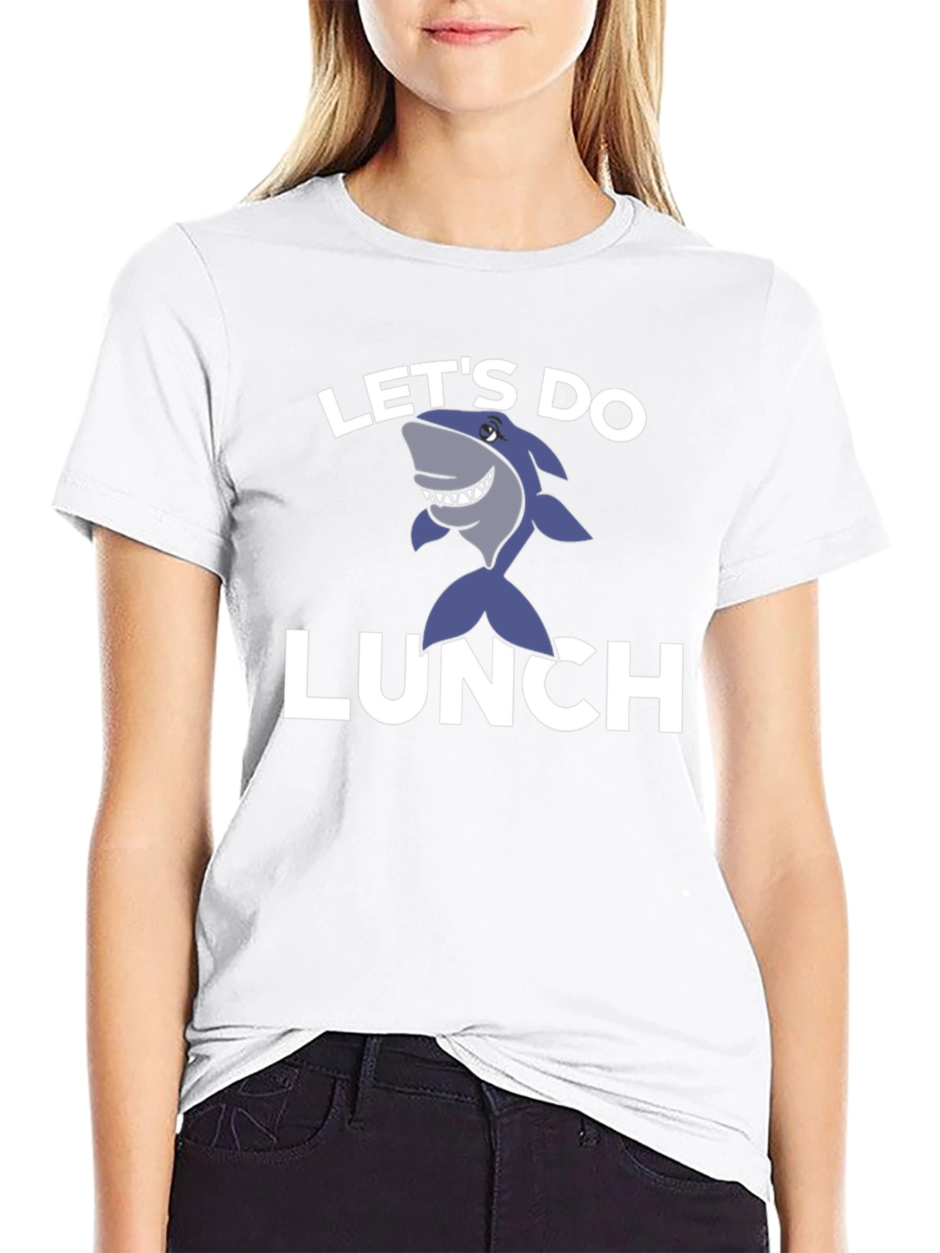 Lets Do Lunch Shark T-Shirt
