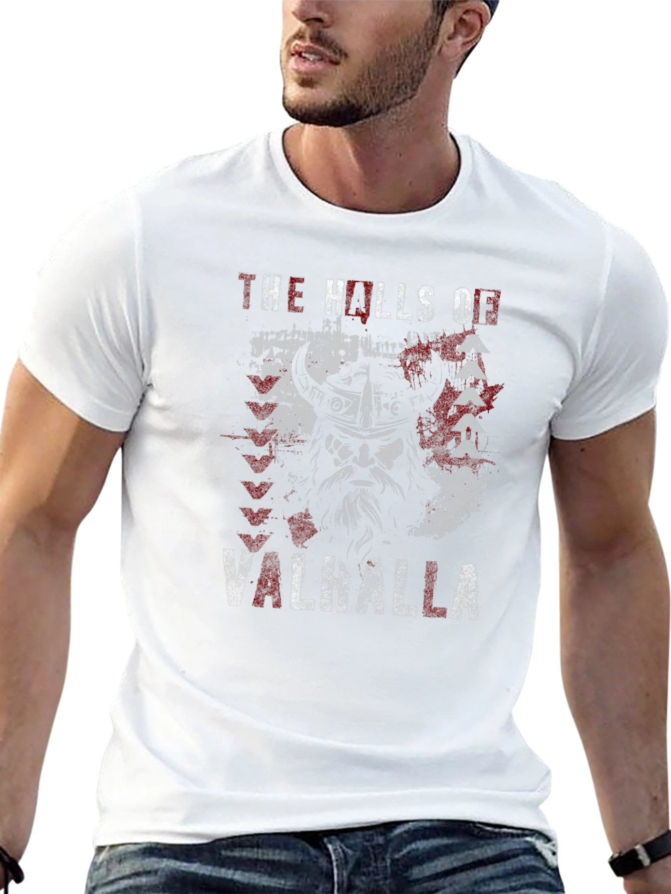 The Hills of Valhalla Viking T-Shirt
