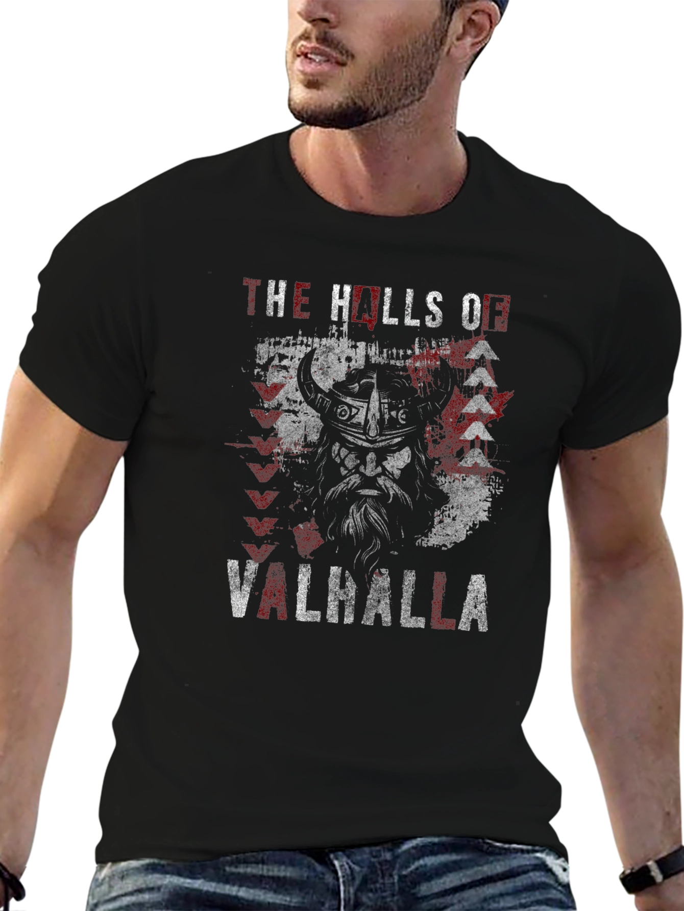 The Hills of Valhalla Viking T-Shirt