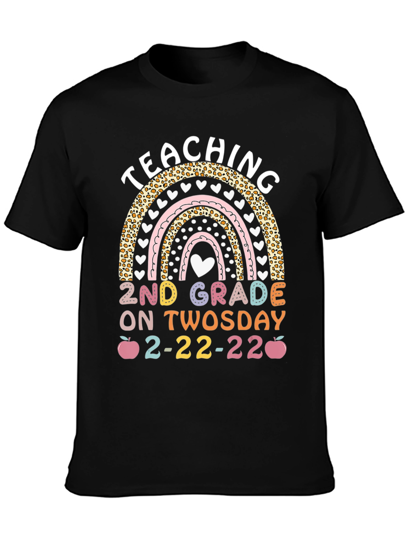 Teaching 2nd Grade on Twosday T-Shirt