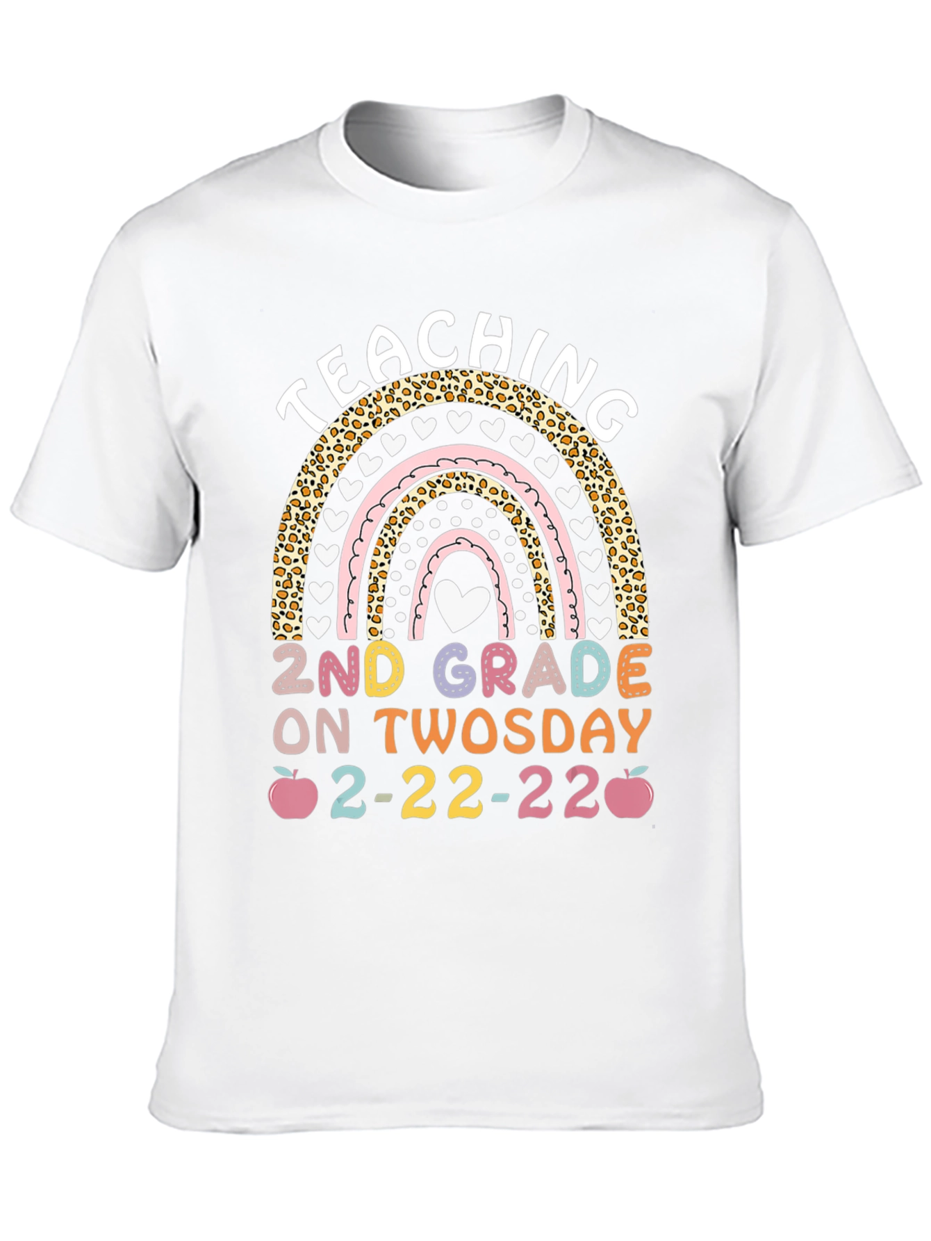 Teaching 2nd Grade on Twosday T-Shirt