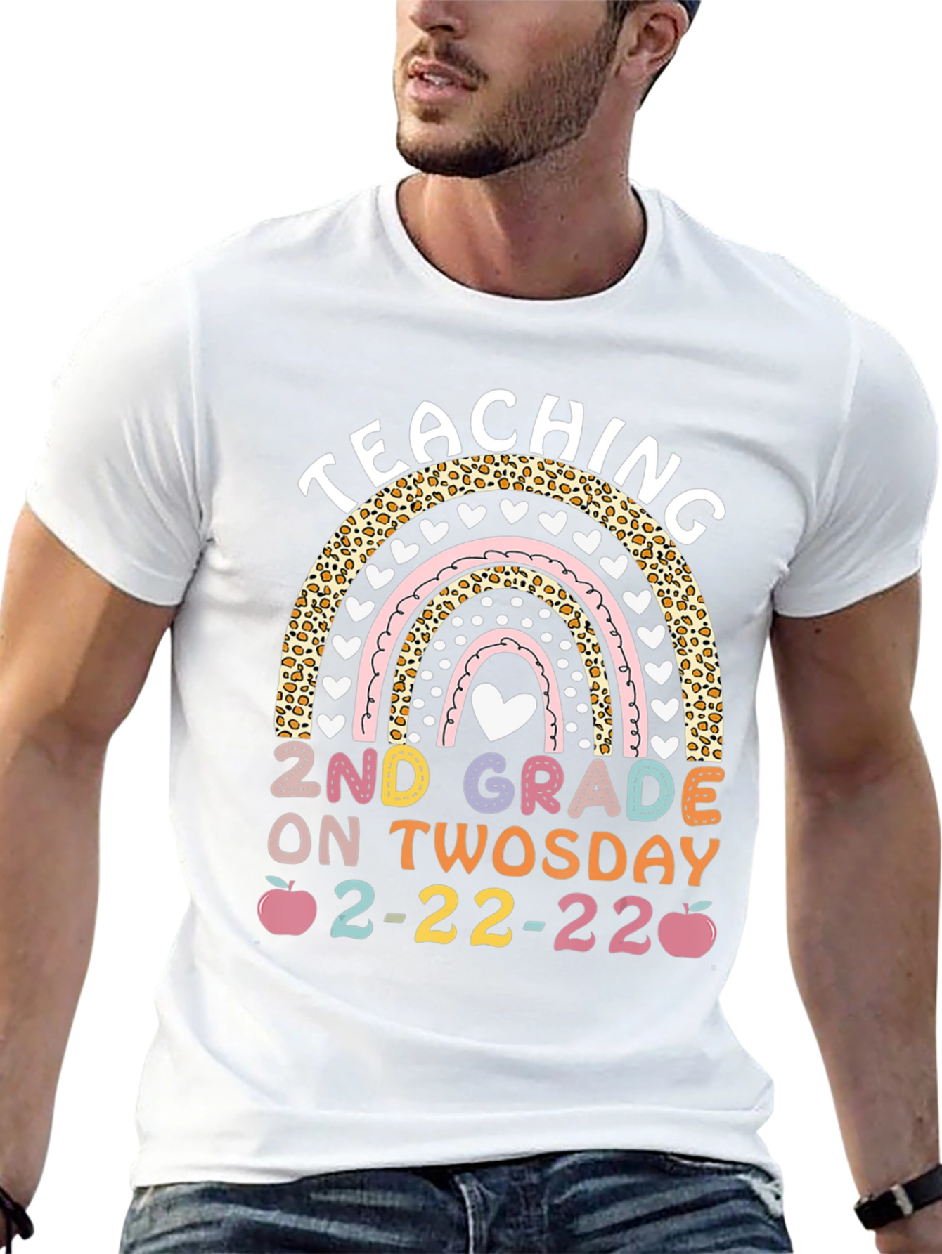 Teaching 2nd Grade on Twosday T-Shirt