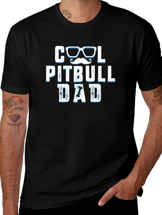 Cool Pitbull Dad T-Shirt - Perfect Gift for Dog Lovers