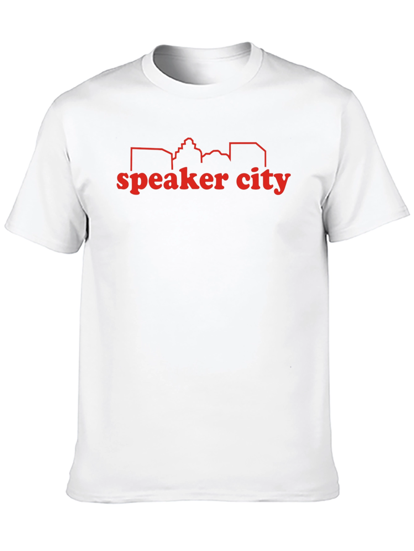 Speaker City Graphic Tee - Mens Black T-Shirt