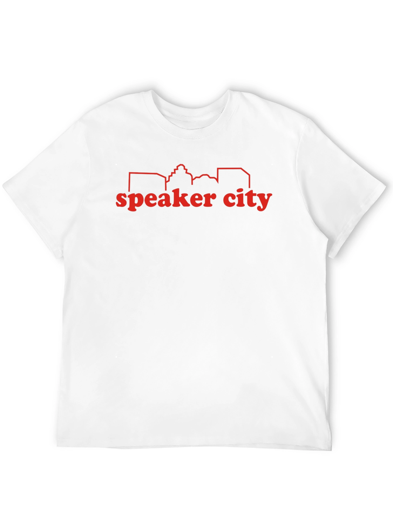 Speaker City Graphic Tee - Mens Black T-Shirt