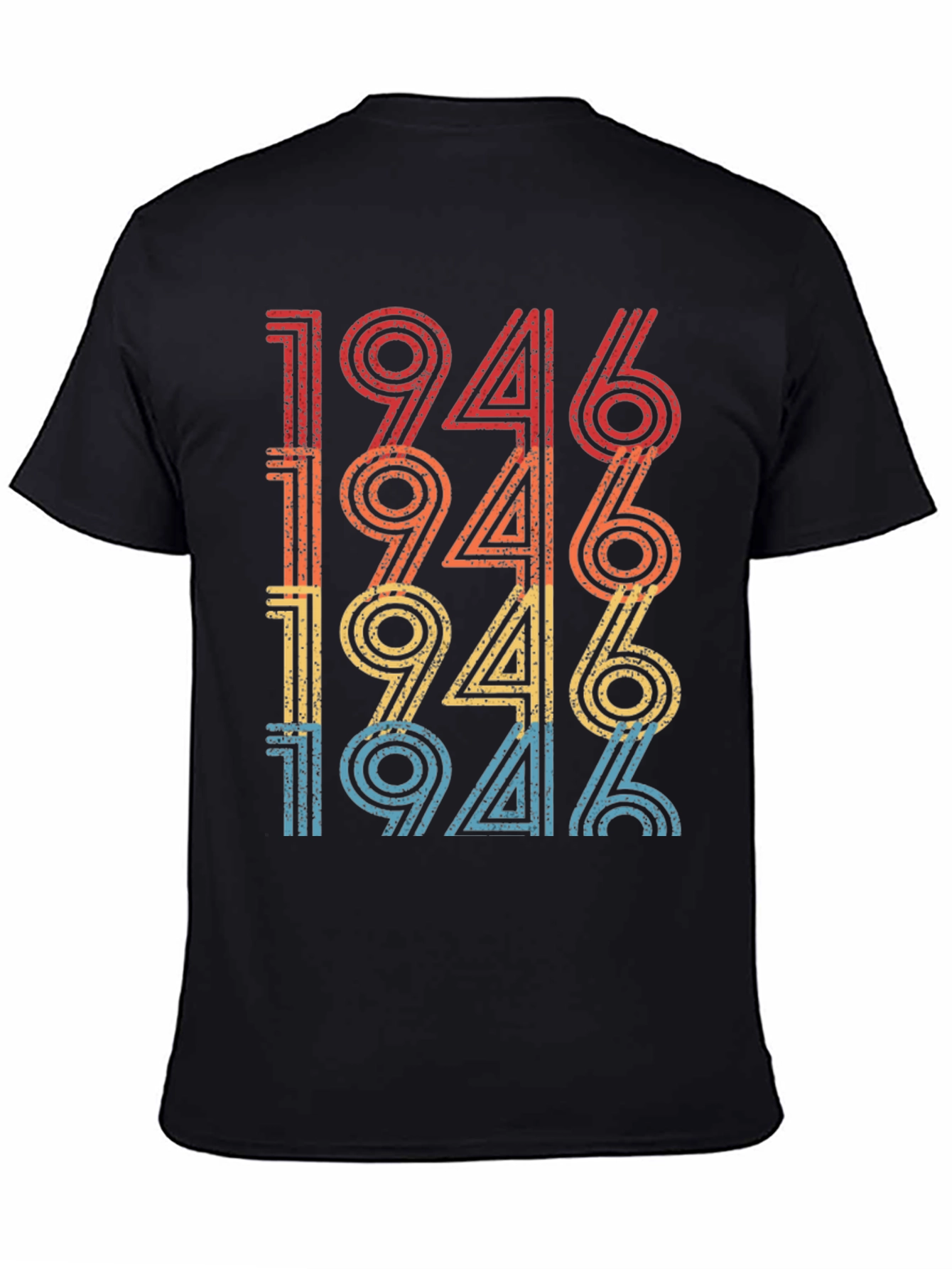 Retro 1946 Birthday Graphic T-Shirt