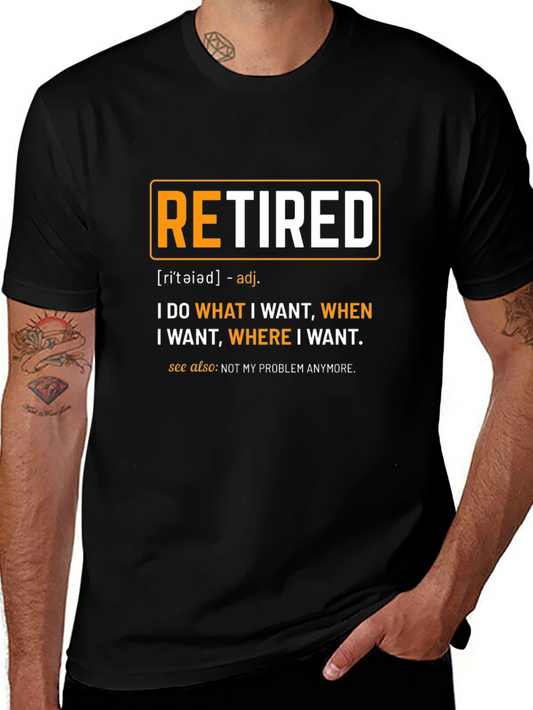 Retired Definition T-Shirt