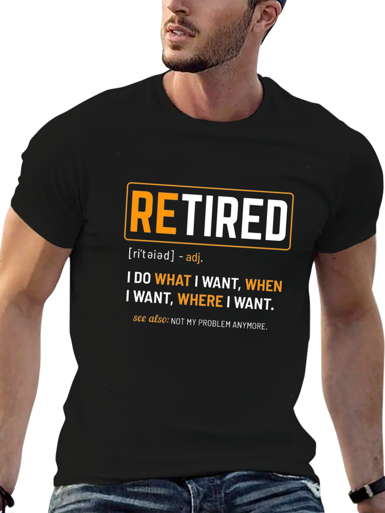 Retired Definition T-Shirt