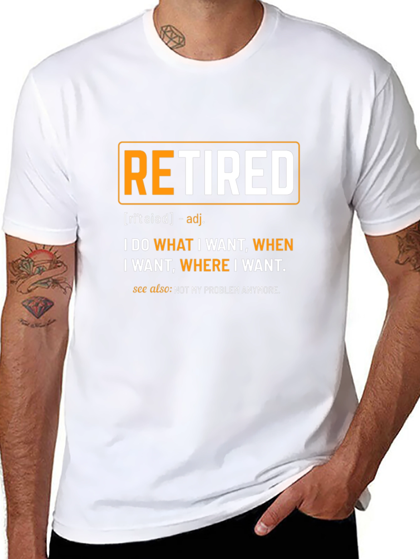 Retired Definition T-Shirt