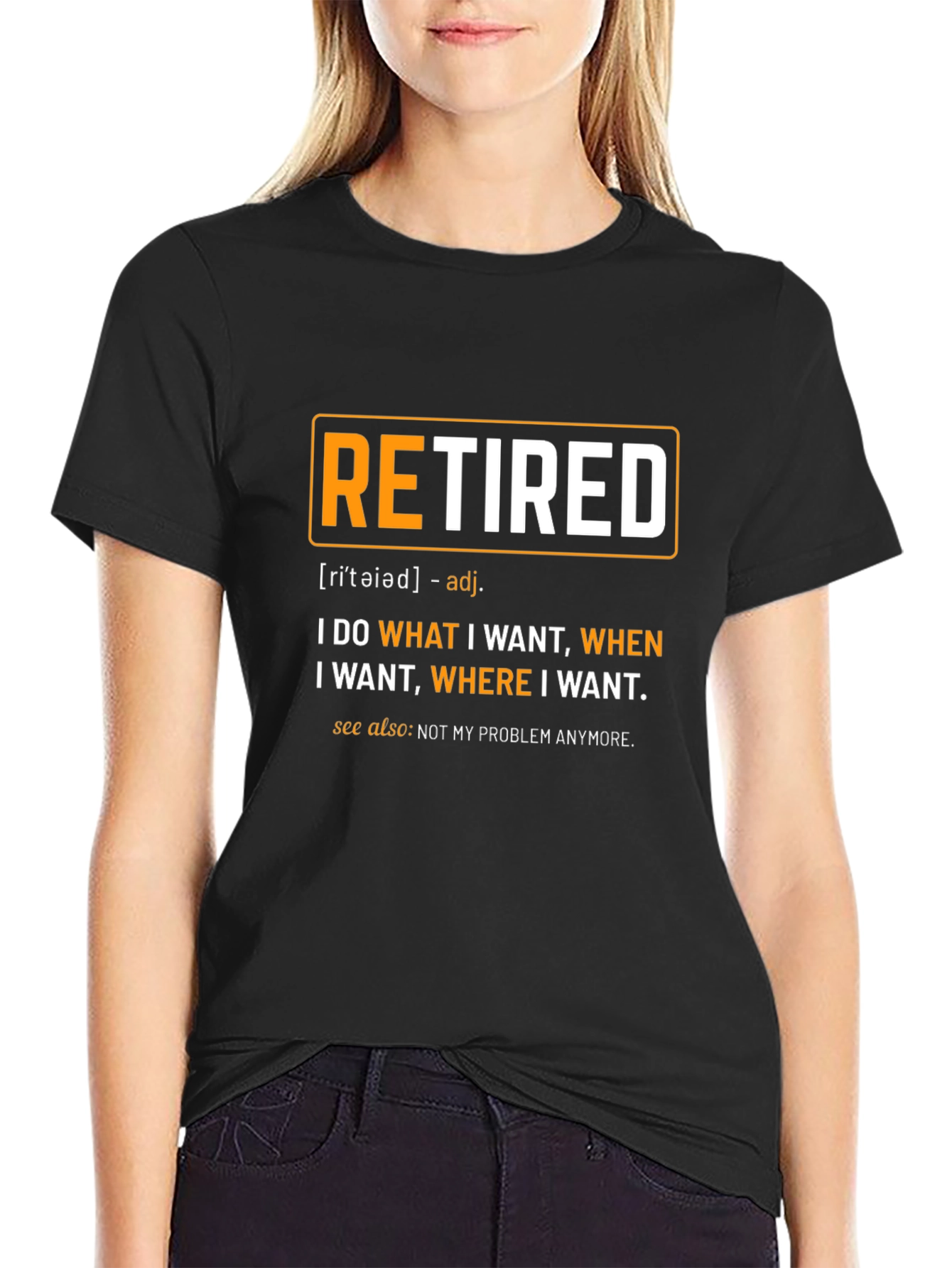 Retired Definition T-Shirt
