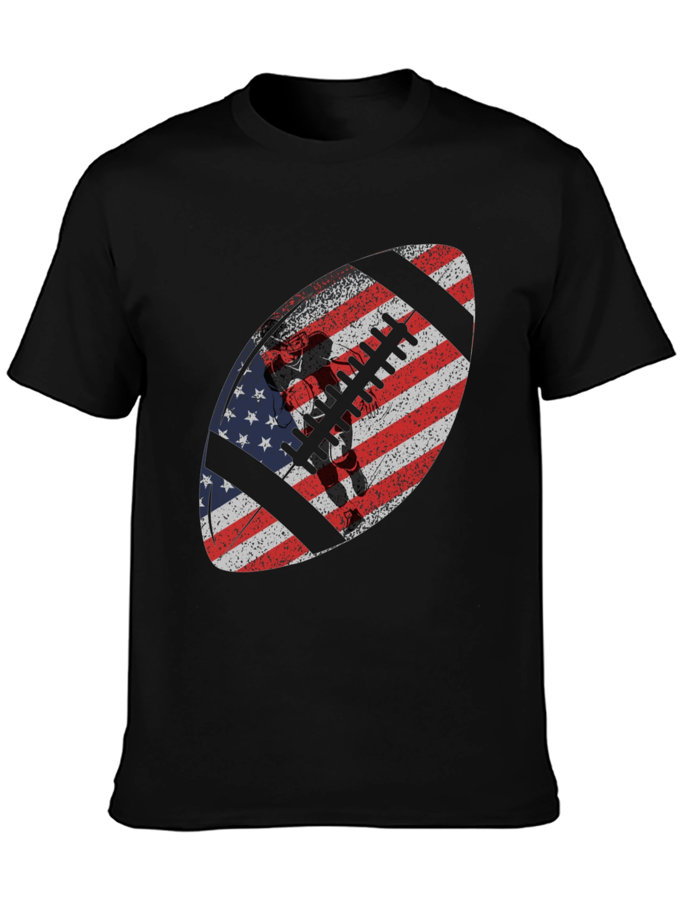 American Football Flag Graphic Tee