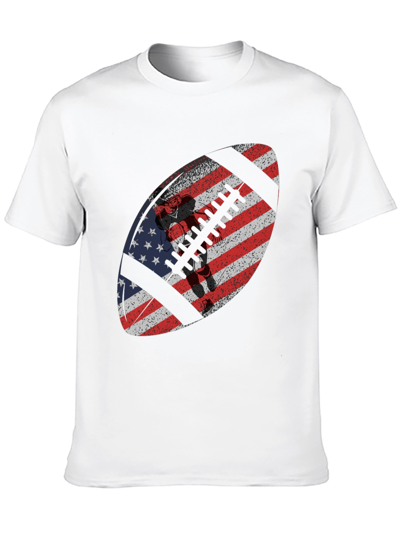 American Football Flag Graphic Tee