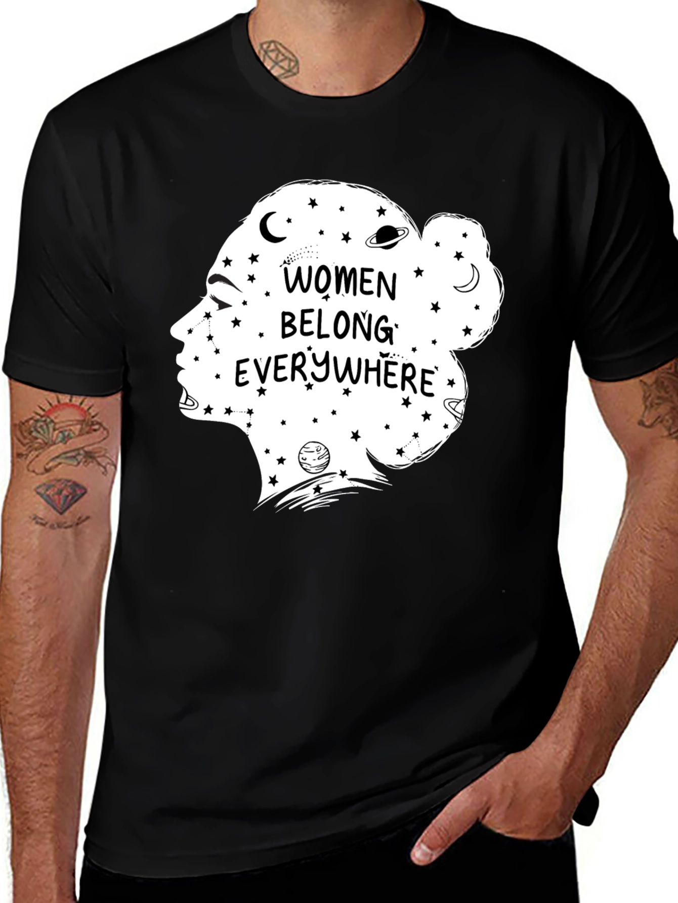 Women Belong Everywhere Graphic Tee