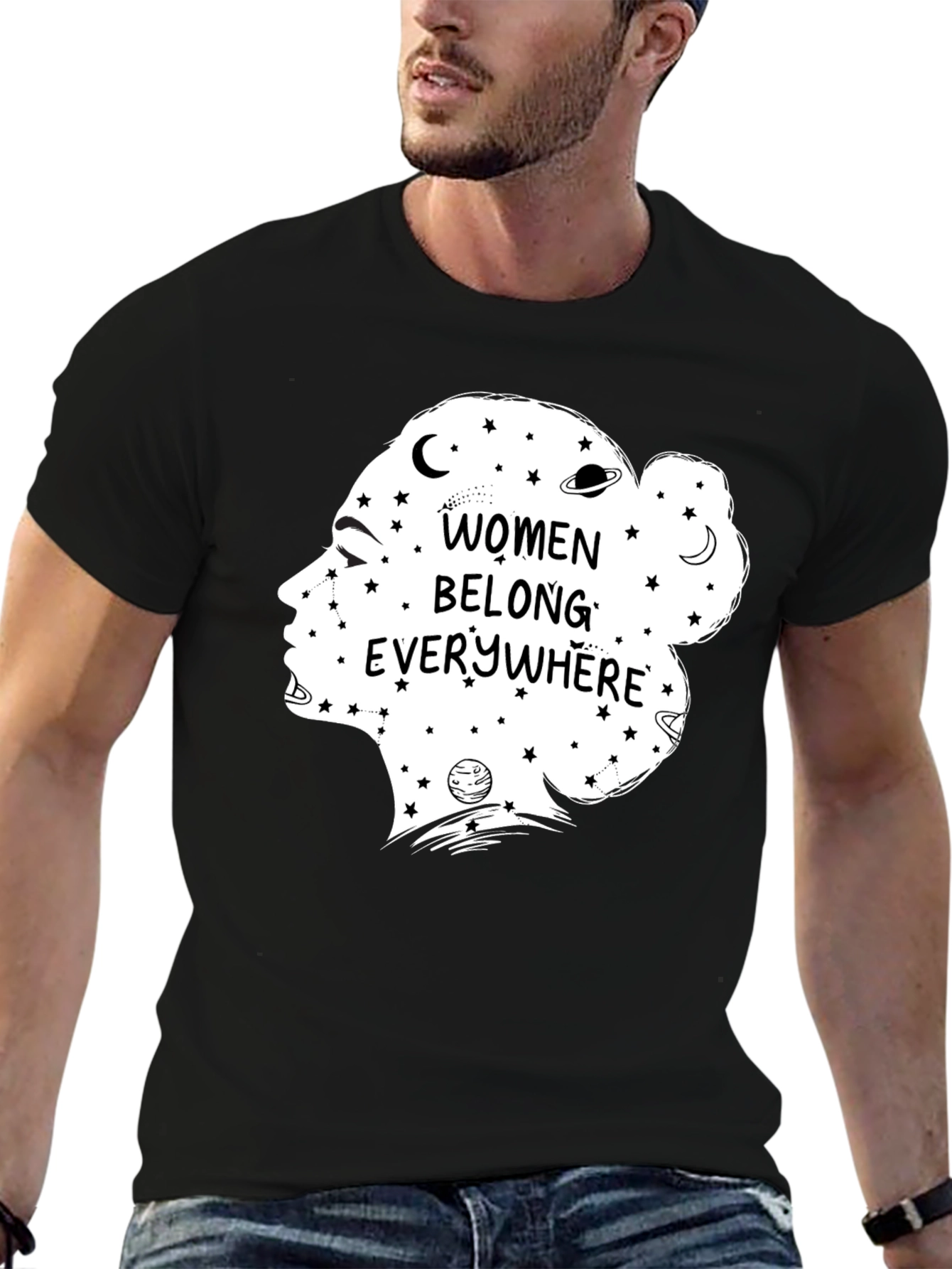 Women Belong Everywhere Graphic Tee