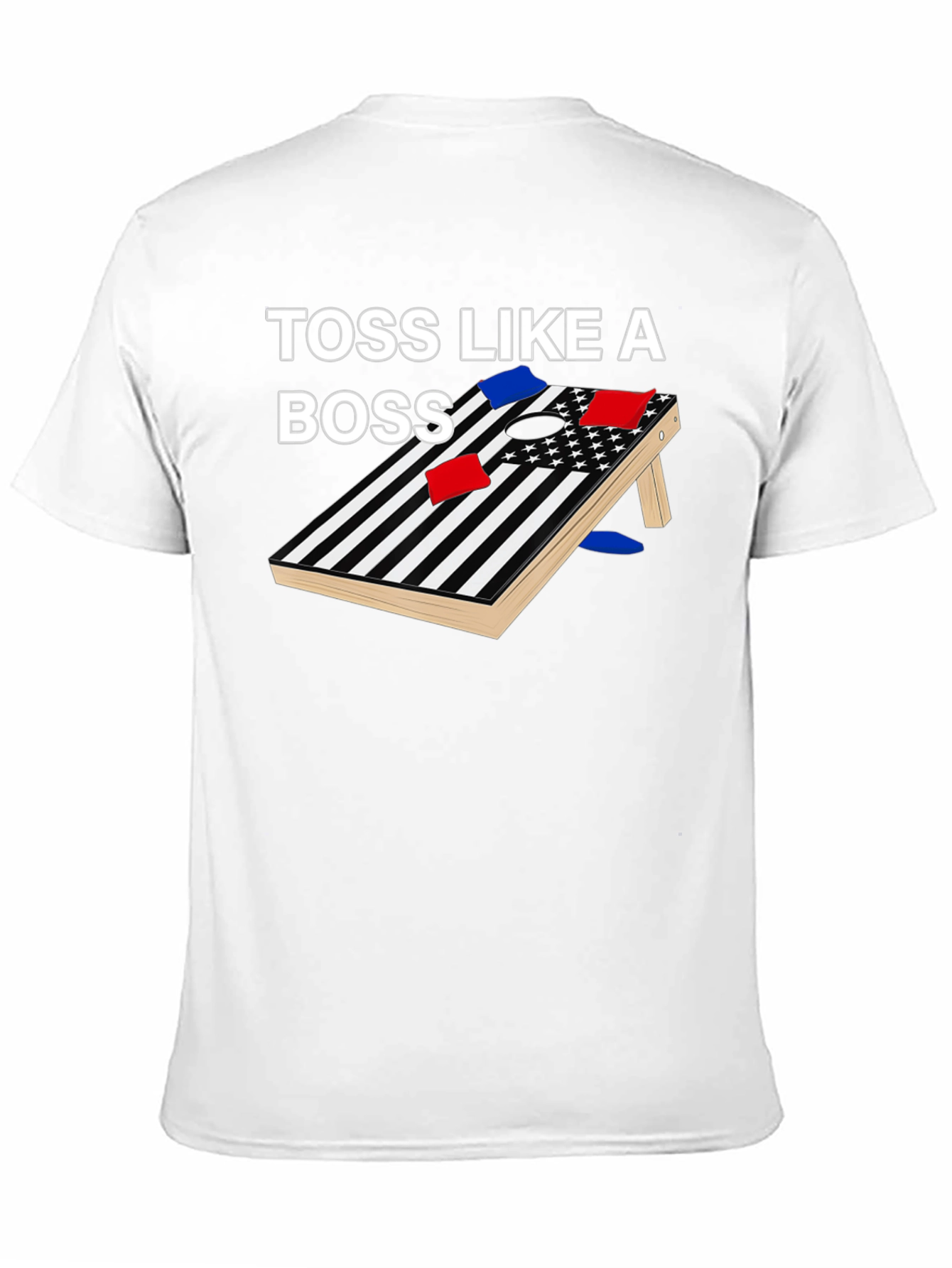 Toss Like A Boss Cornhole T-Shirt