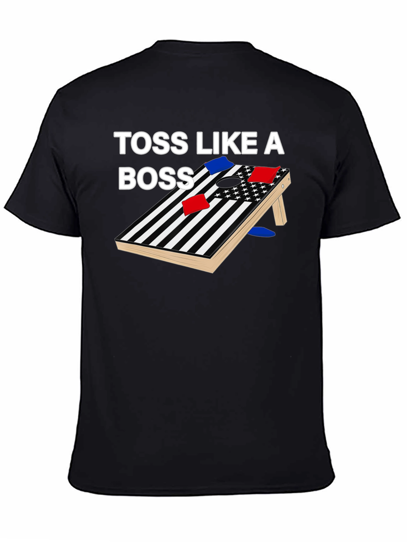 Toss Like A Boss Cornhole T-Shirt