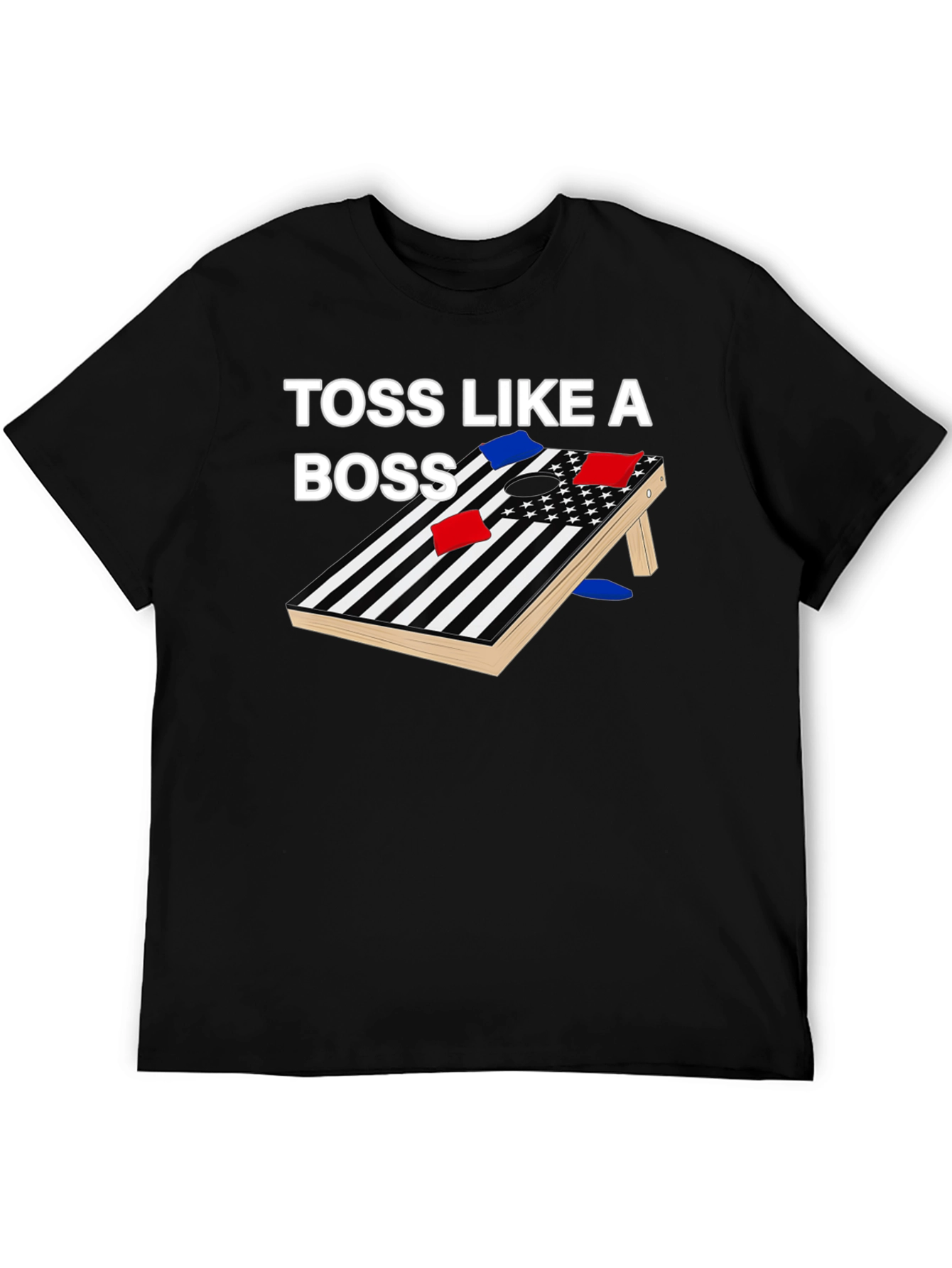 Toss Like A Boss Cornhole T-Shirt