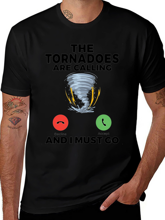 Tornado Calling Graphic T-Shirt