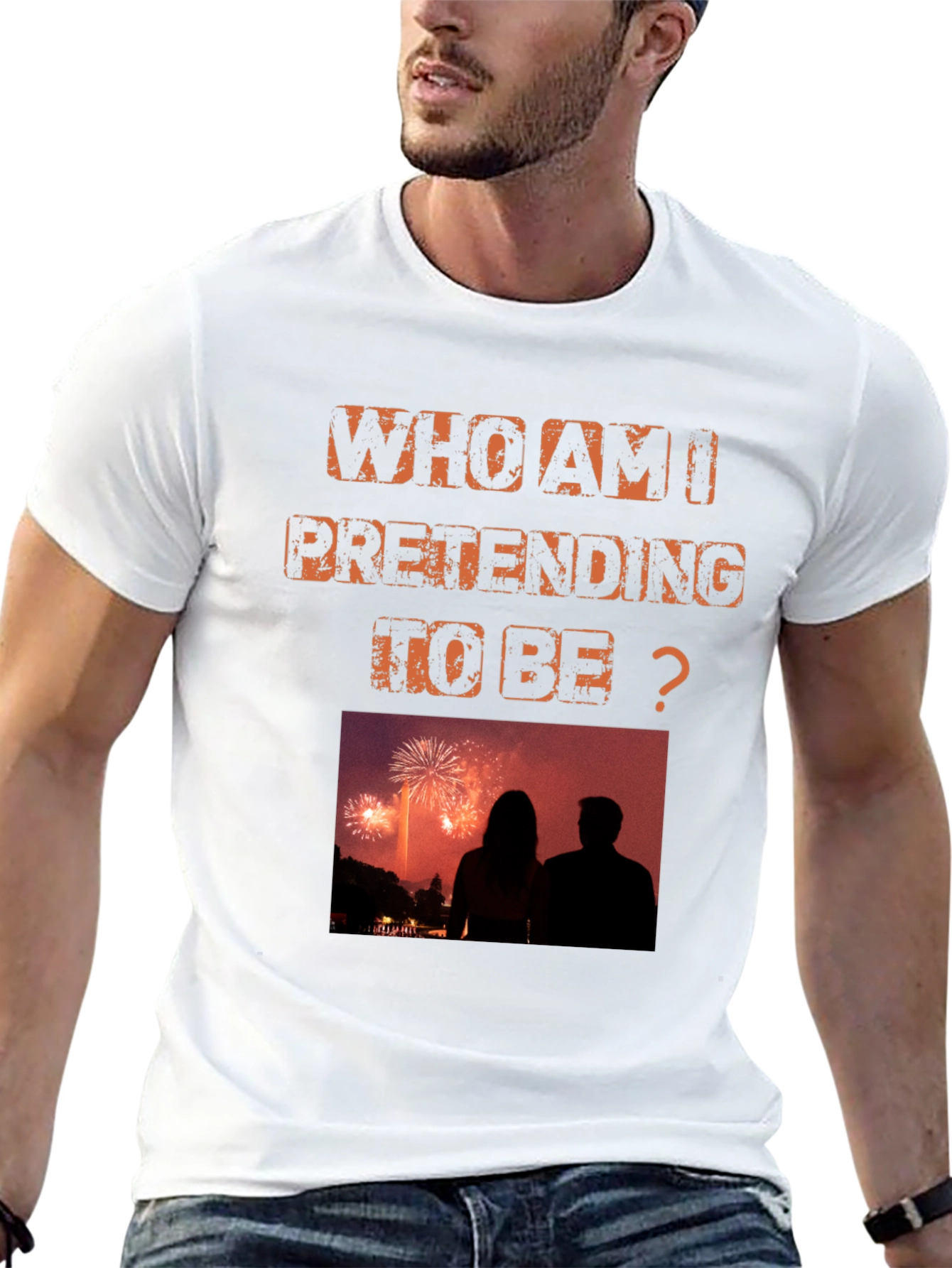 Who Am I Pretending To Be? Graphic Tee