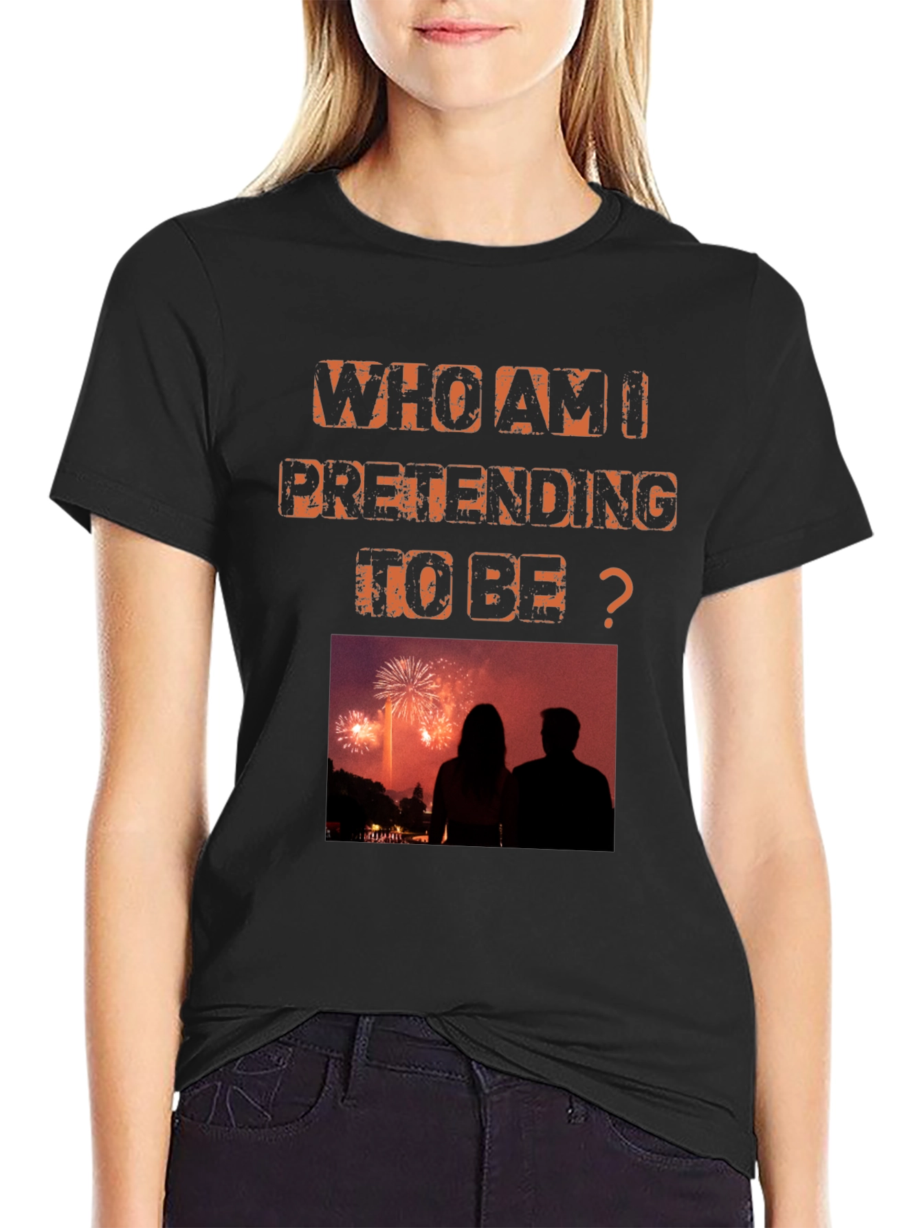 Who Am I Pretending To Be? Graphic Tee