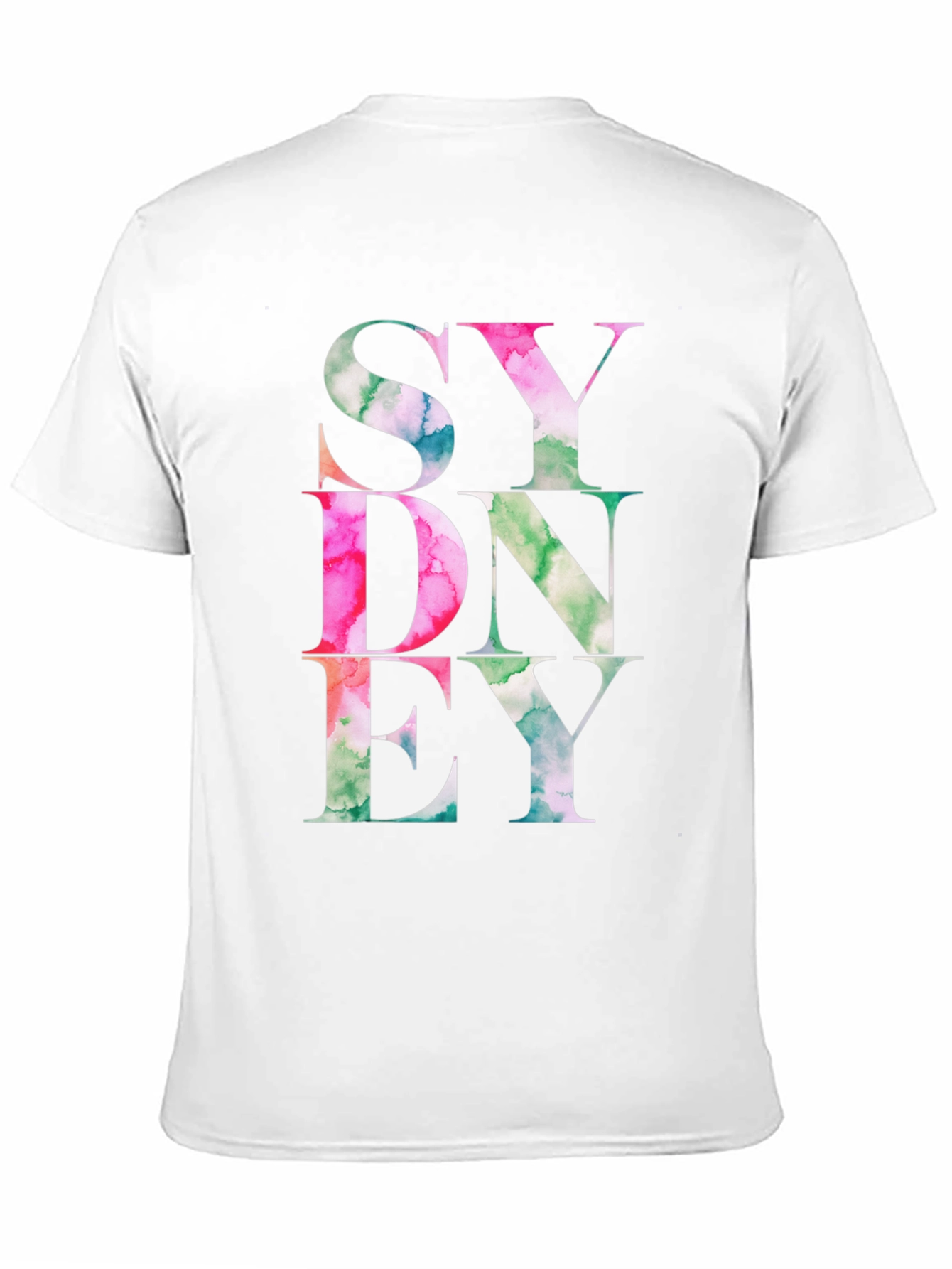 Sydney T-Shirt Graphic Tee Mens Black Shirt