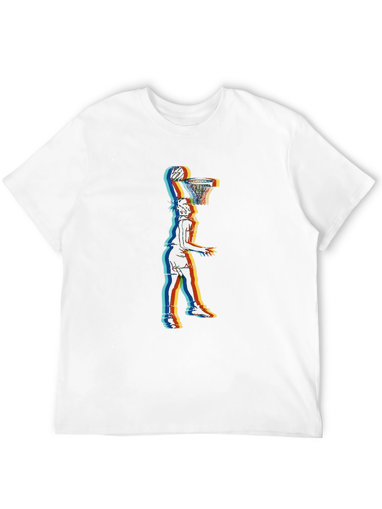 Basketball Dunk Graphic Tee - Stylish Streetwear