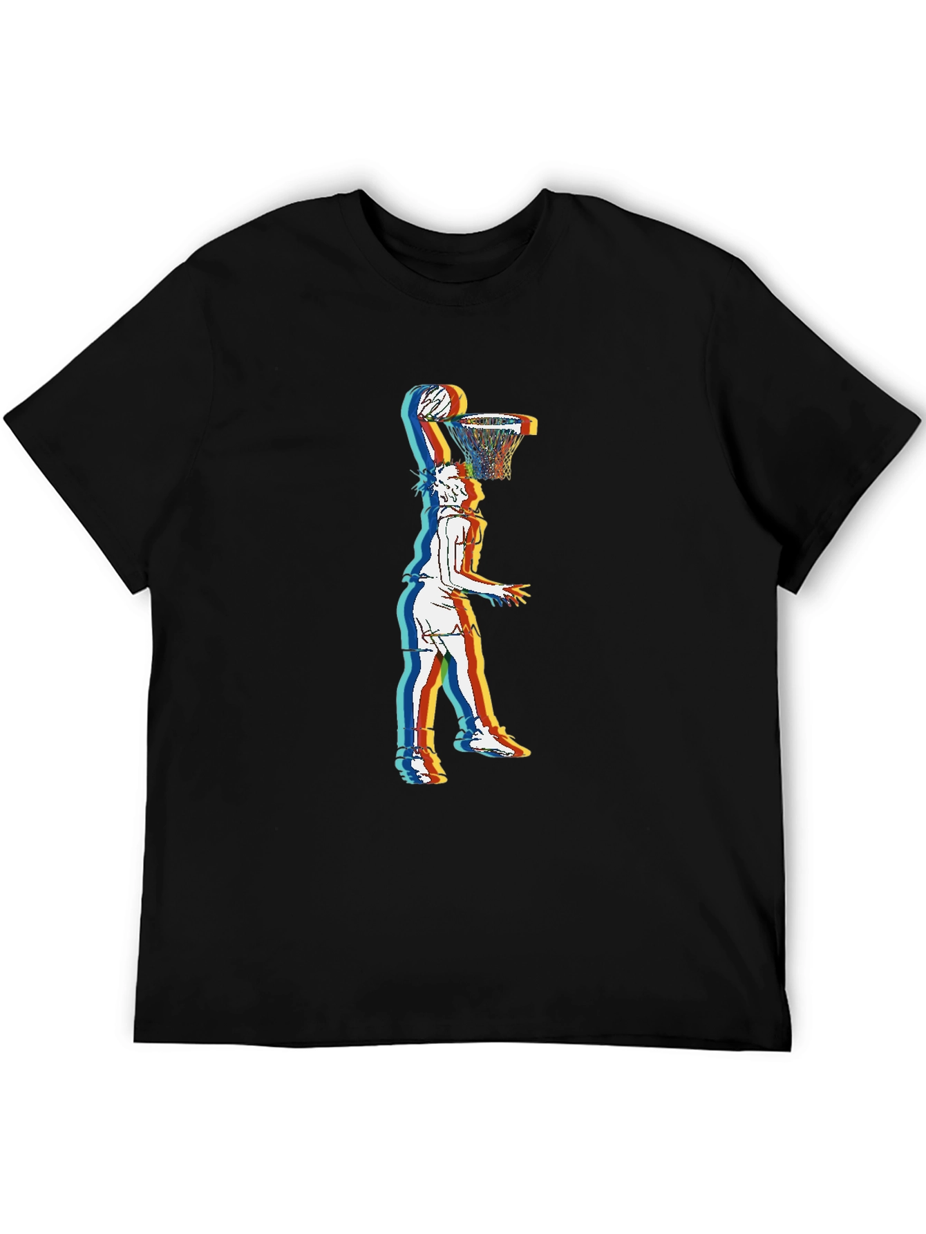 Basketball Dunk Graphic Tee - Stylish Streetwear