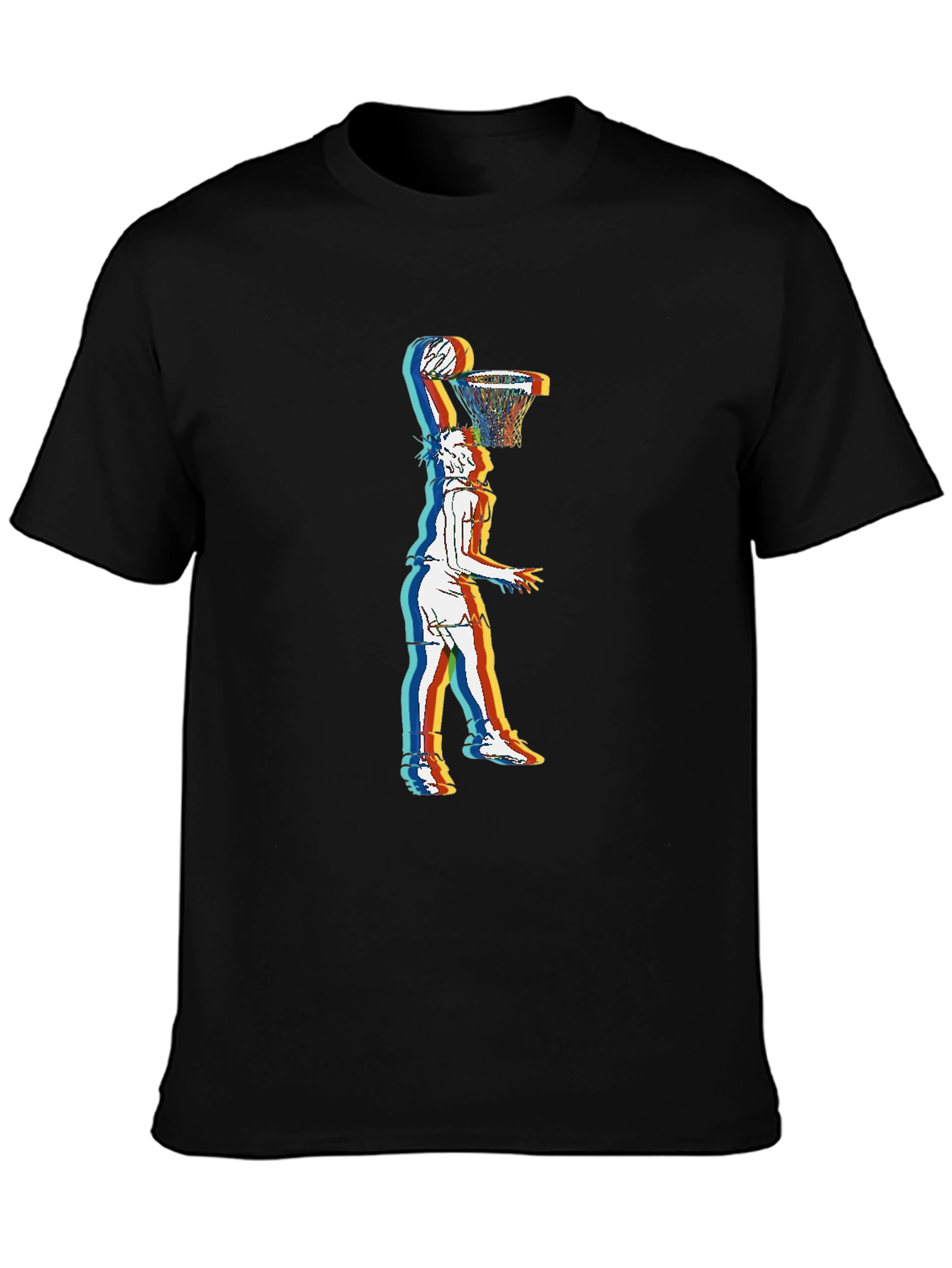 Basketball Dunk Graphic Tee - Stylish Streetwear