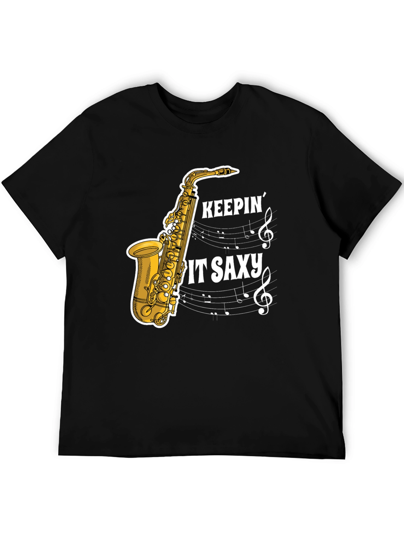 Keepin it Saxy Graphic T-Shirt