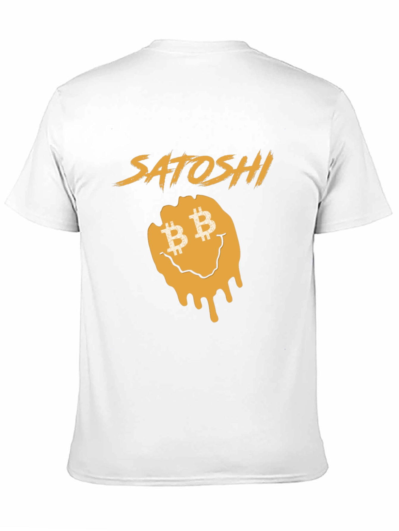 Satoshi Drip T-Shirt - Bitcoin Smiley