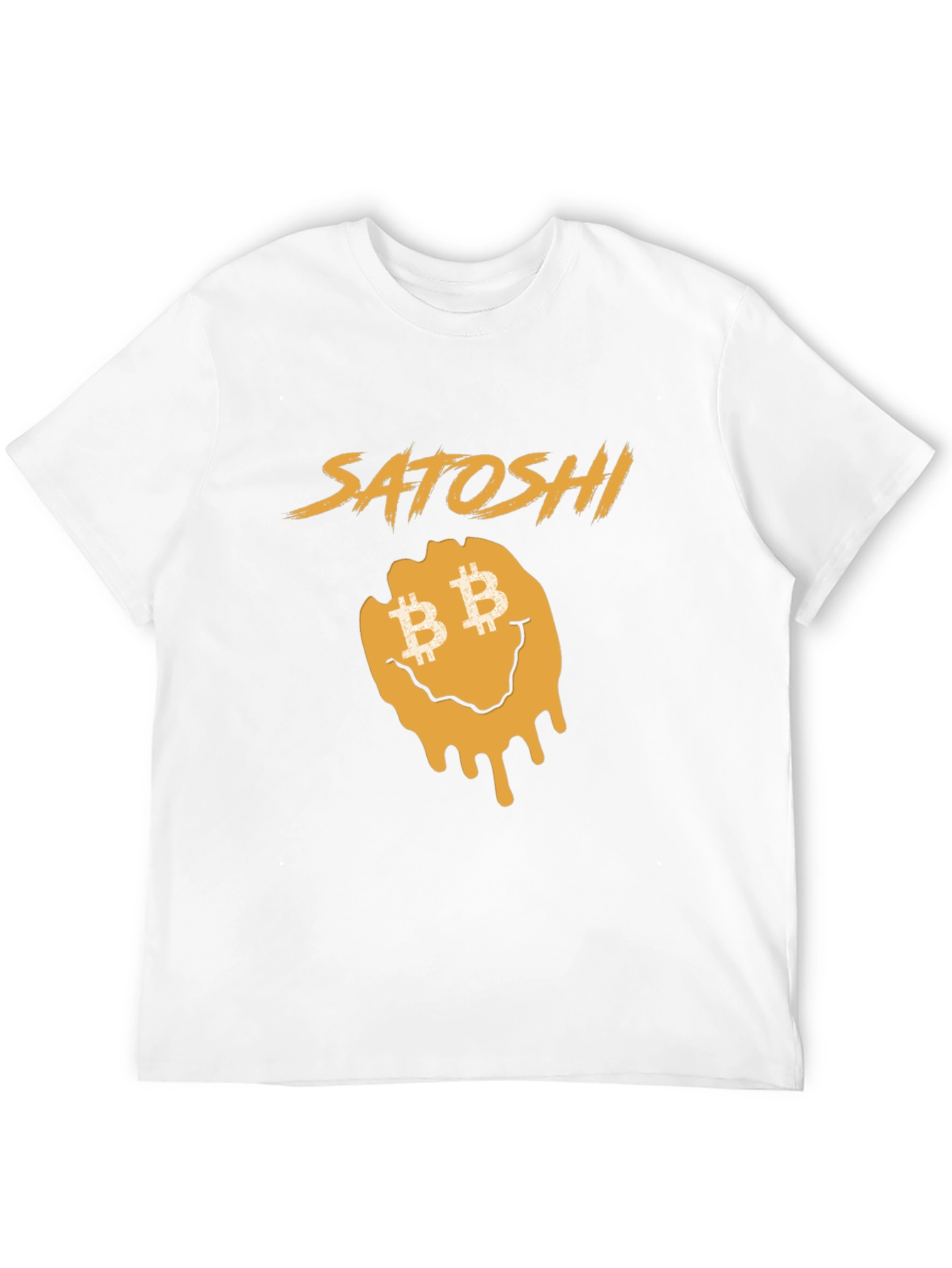 Satoshi Drip T-Shirt - Bitcoin Smiley