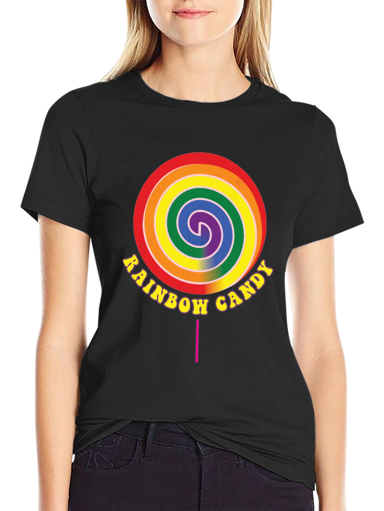 Rainbow Candy Graphic Tee