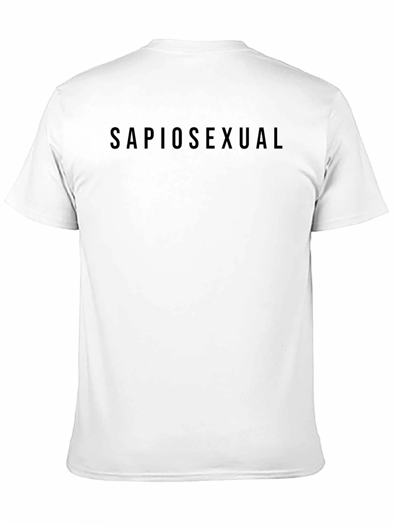 Sapio Black T-Shirt: Brainy is the New Sexy
