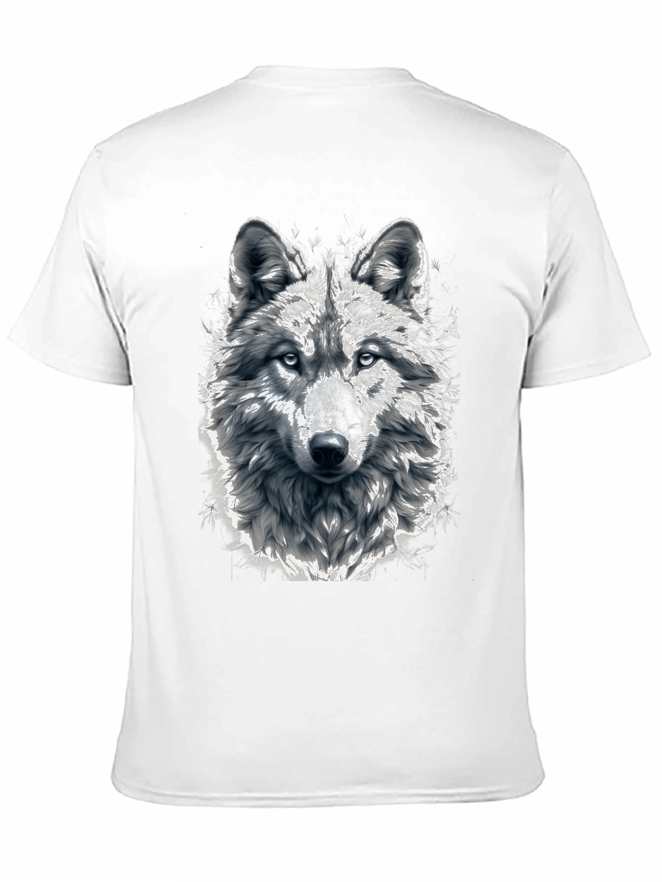 Wolf Graphic Tee - Mens Black T-Shirt