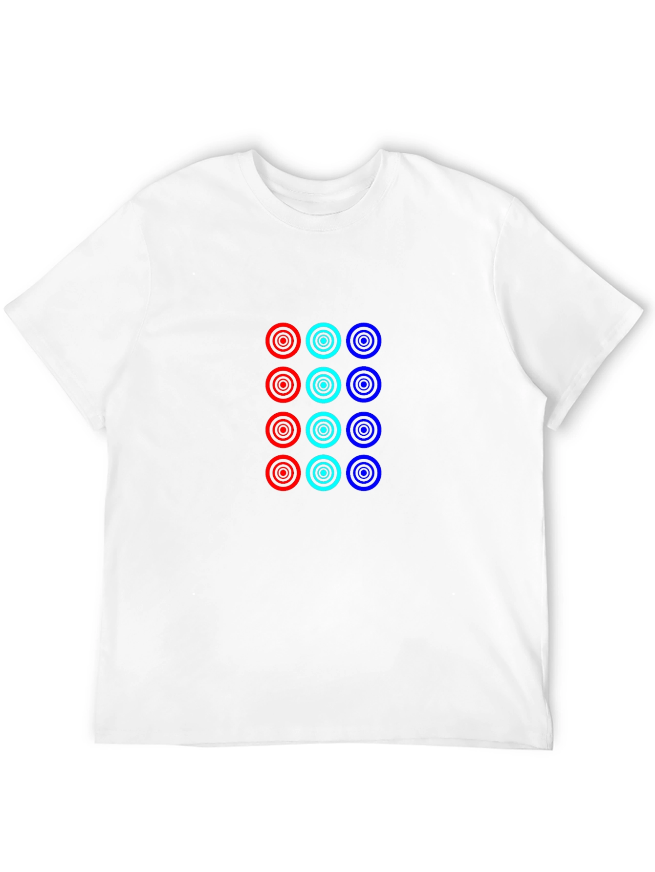 Cool Circles Black T-Shirt: Modern Graphic Tee