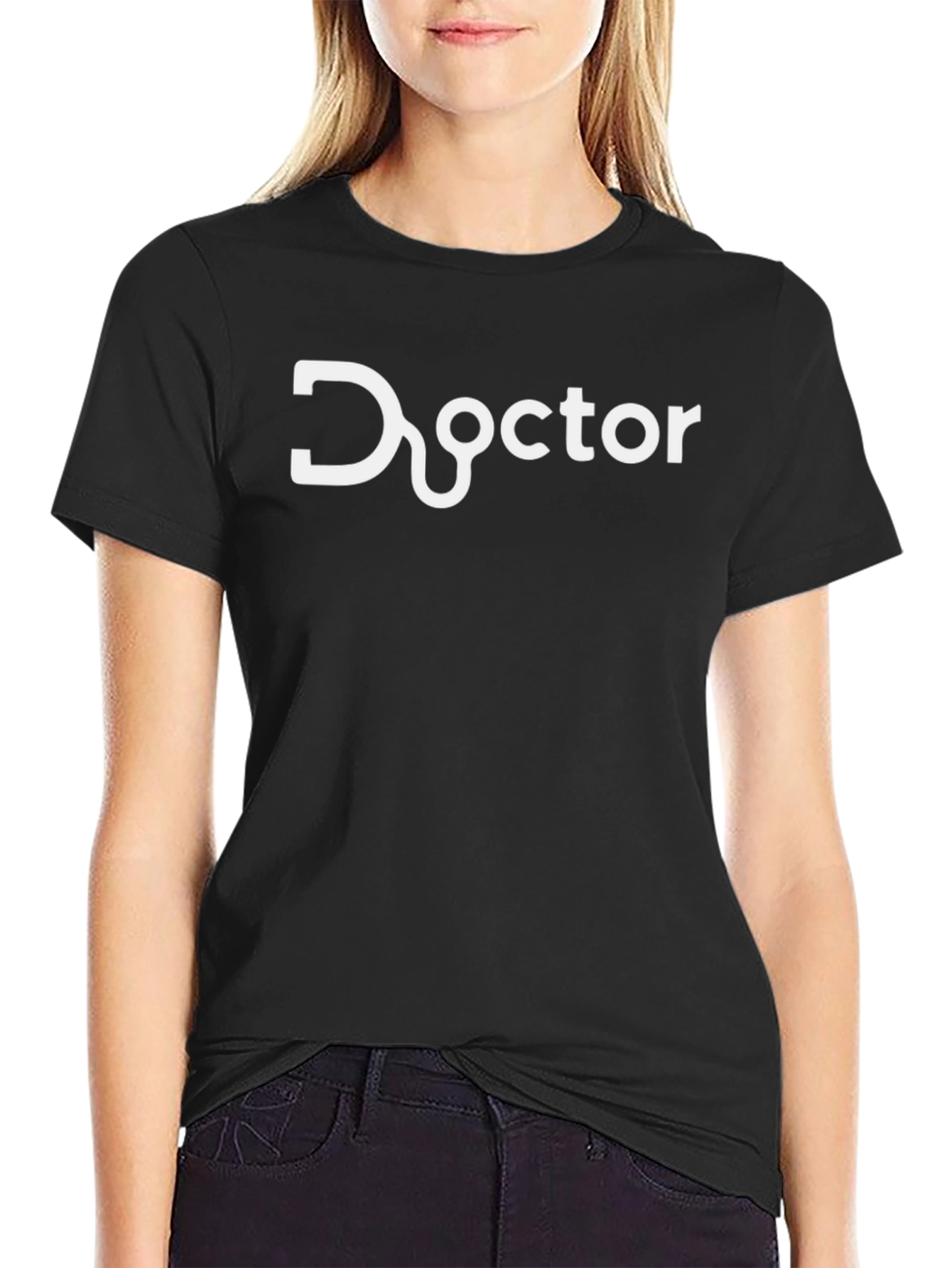 Doctor Stethoscope Graphic Tee - Medical Professional Apparel
